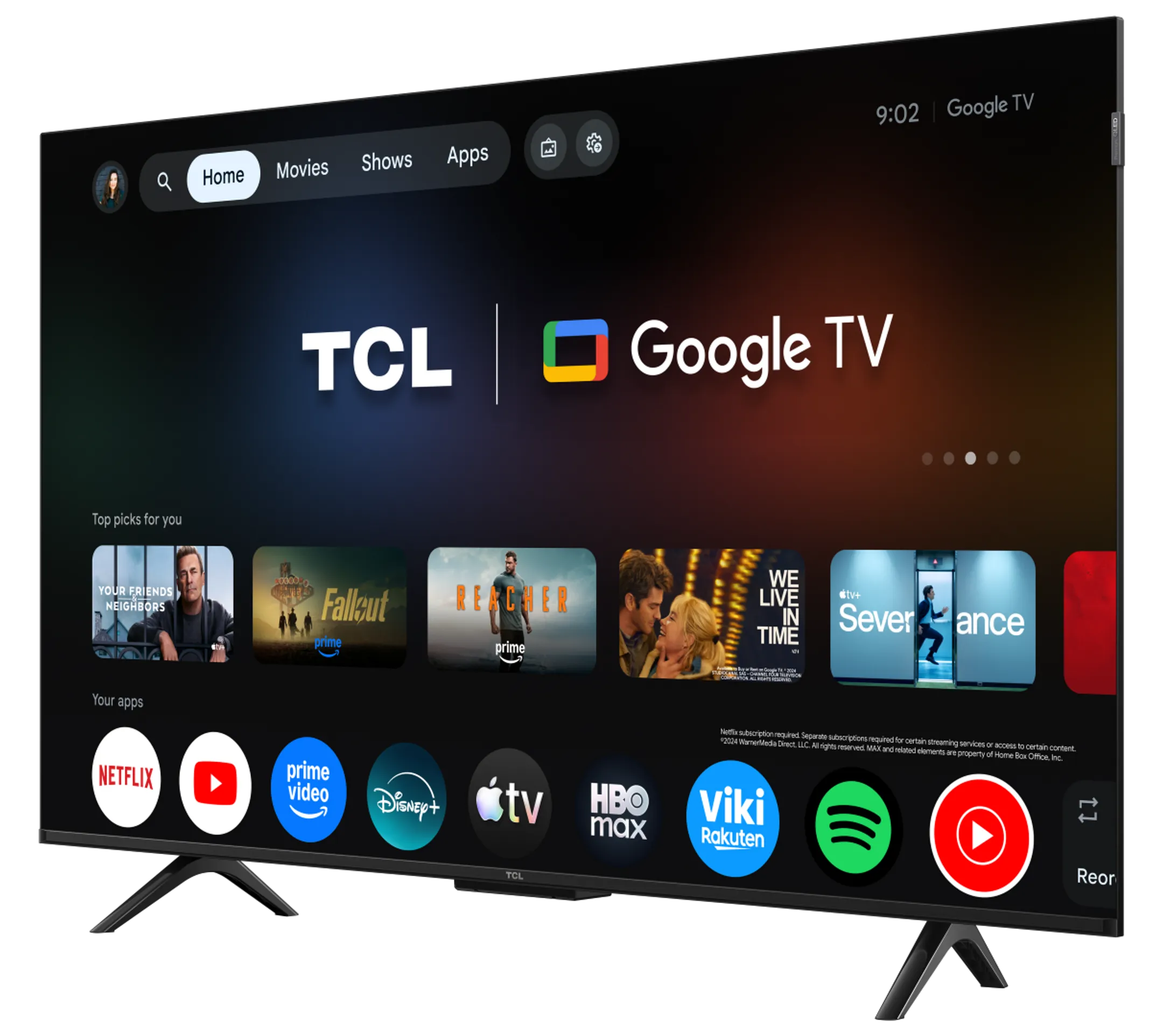 TV QLED 4K 43P79L 43 zoll