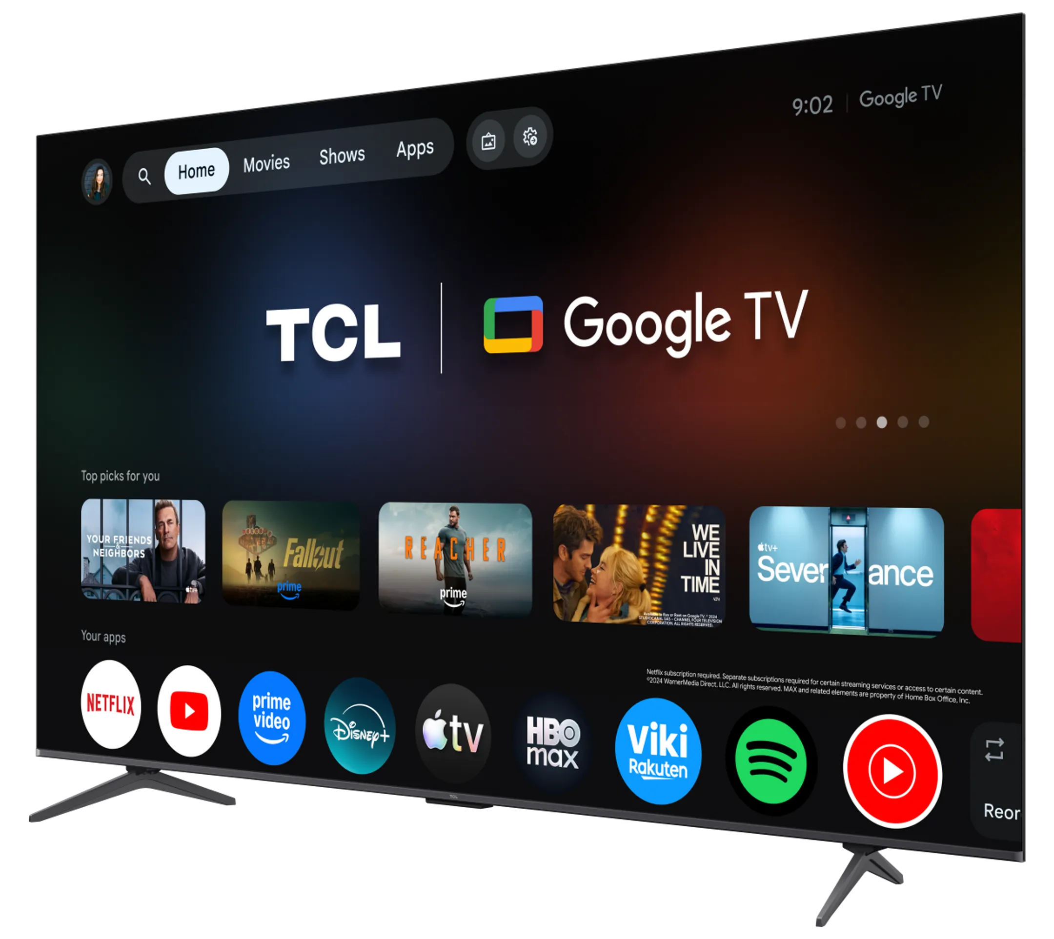 TV QD-Mini LED 4K 85P89L 85 zoll