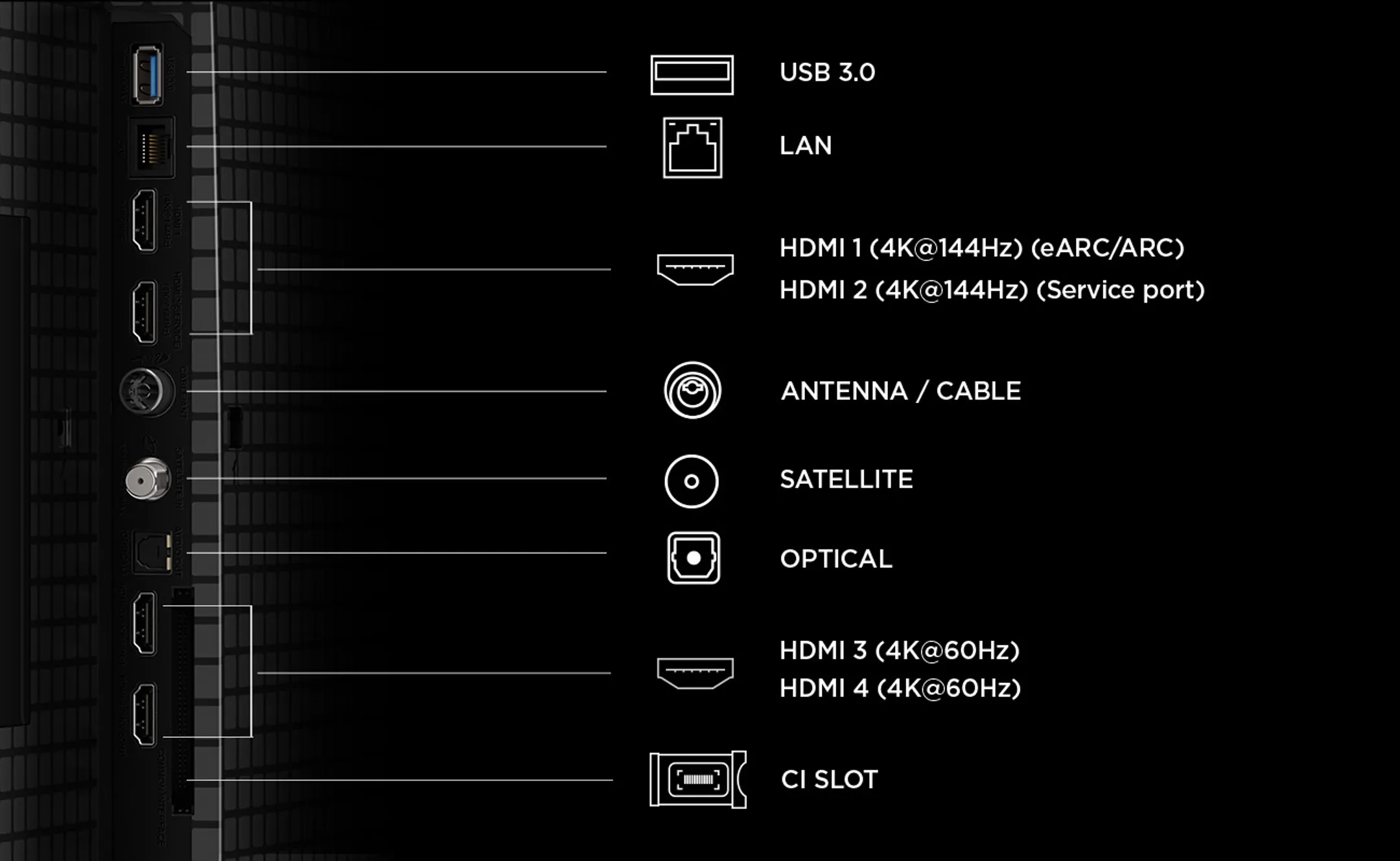 TV QD-Mini LED 4K 55P89L 55 zoll