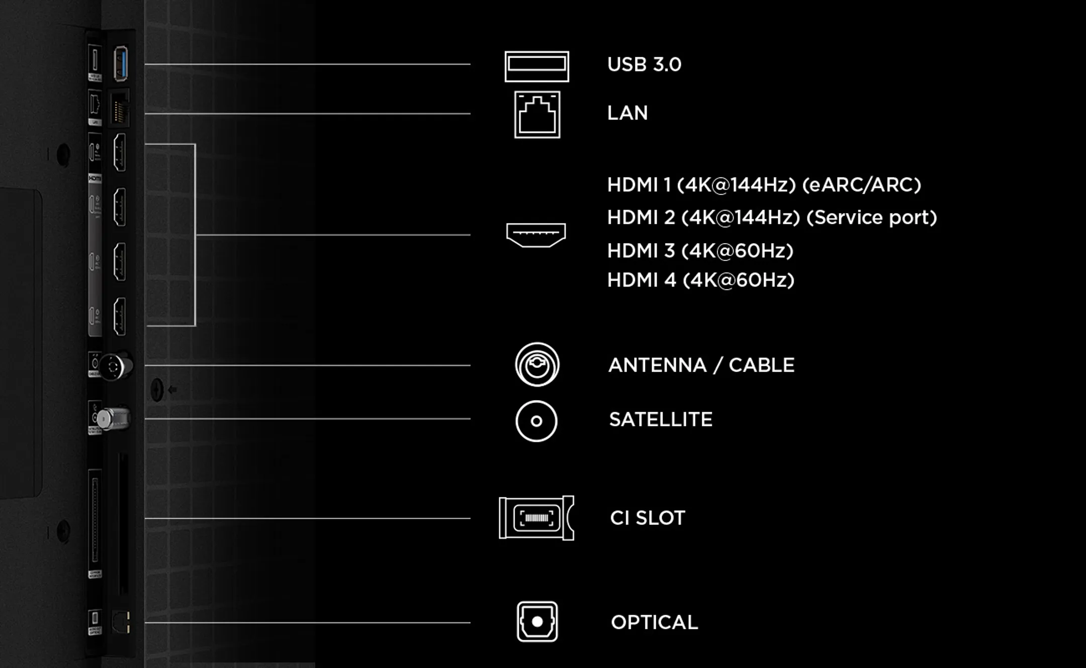 TV QD-Mini LED 4K 55C69K Pro 55 inches