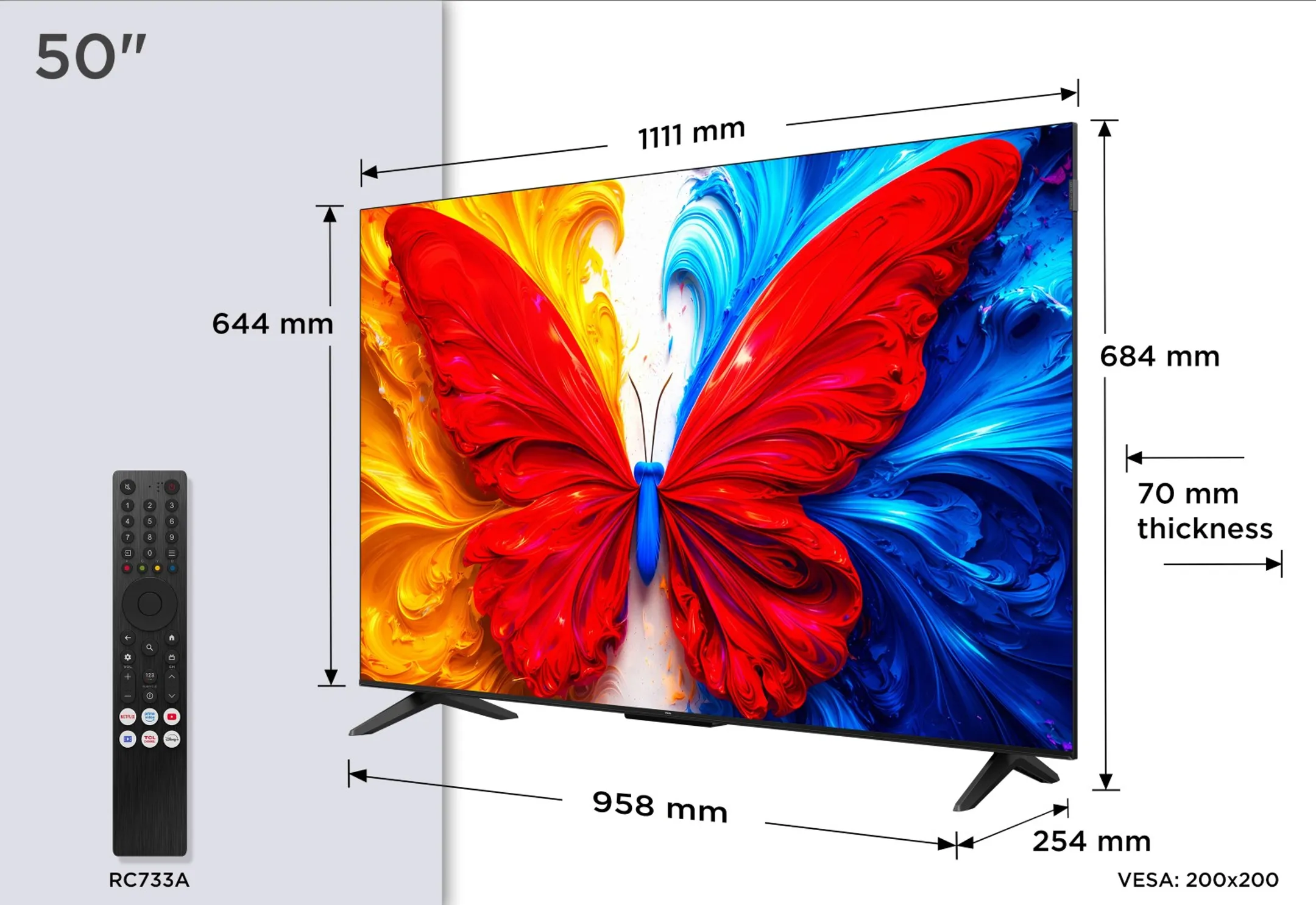 TV QLED FHD 50S5L 50 zoll