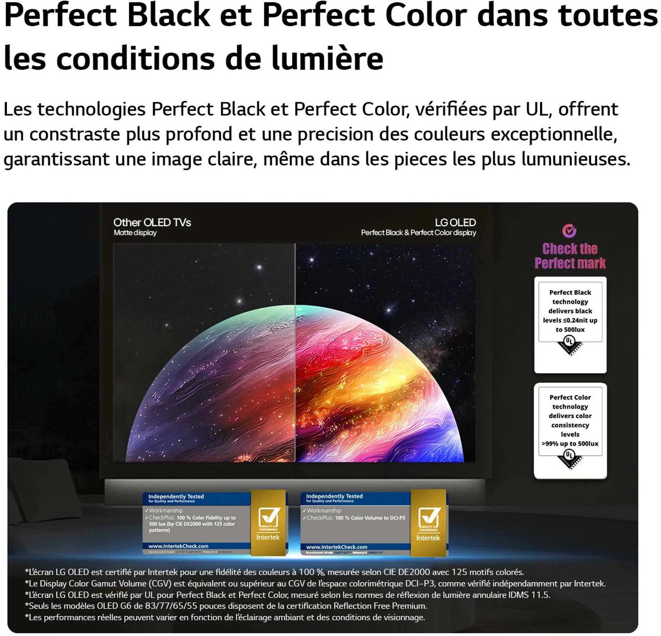 TV OLED evo AI 4K OLED77G67LW 77 pouces