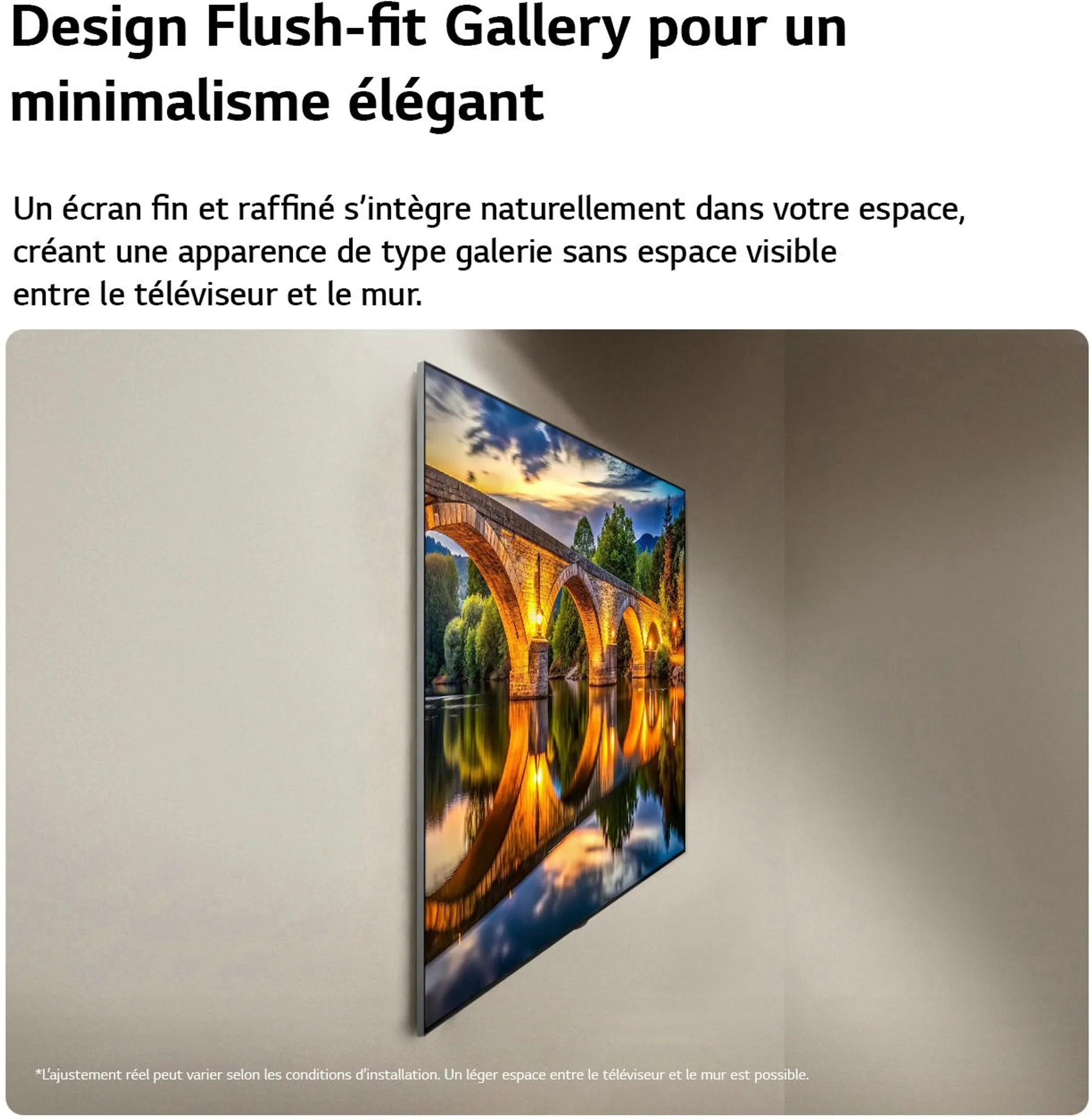 TV OLED evo AI 4K OLED77G67LW 77 pouces