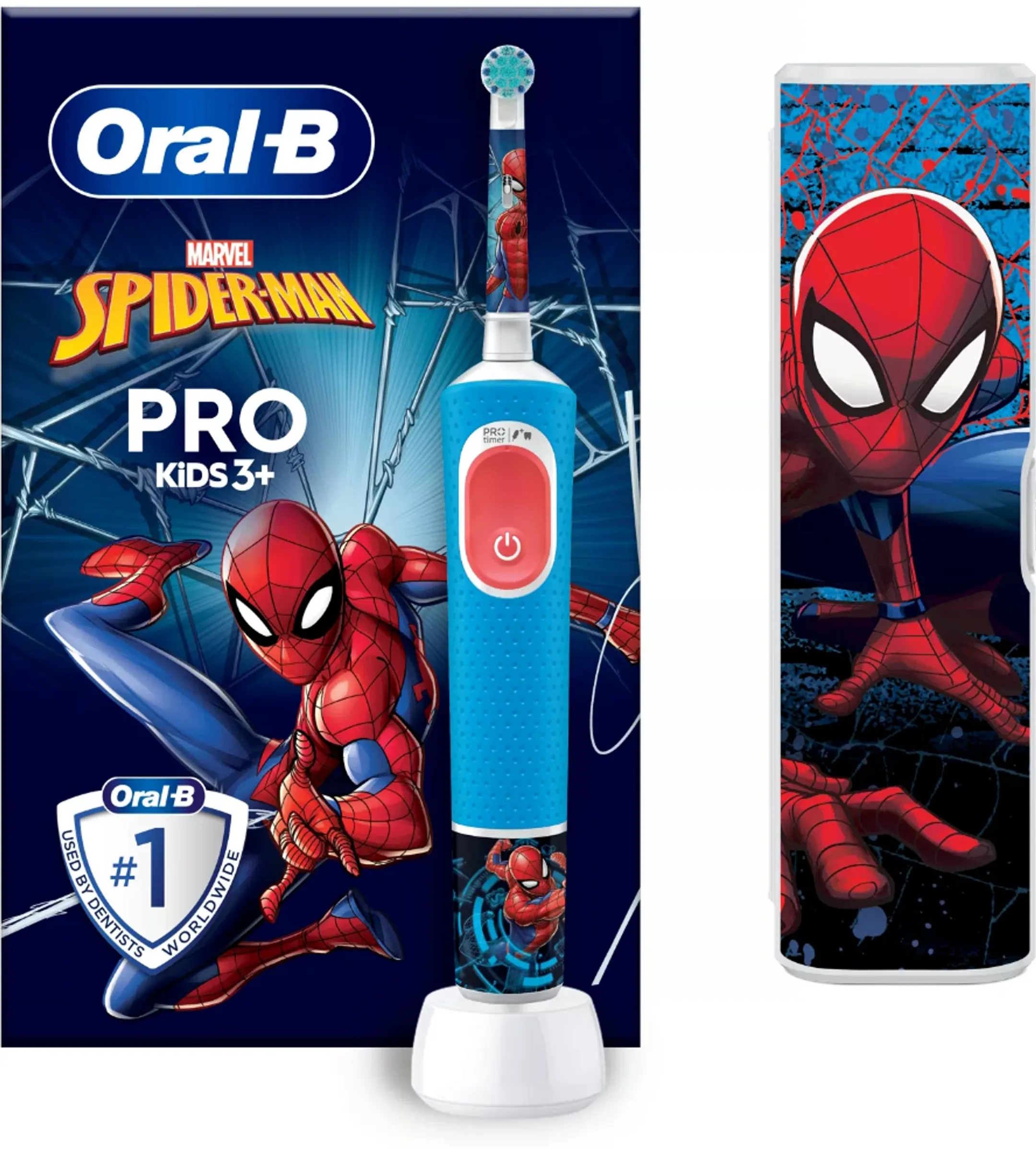 Elektrische Zahnbürste Vitality Pro Kids 3+ Spiderman