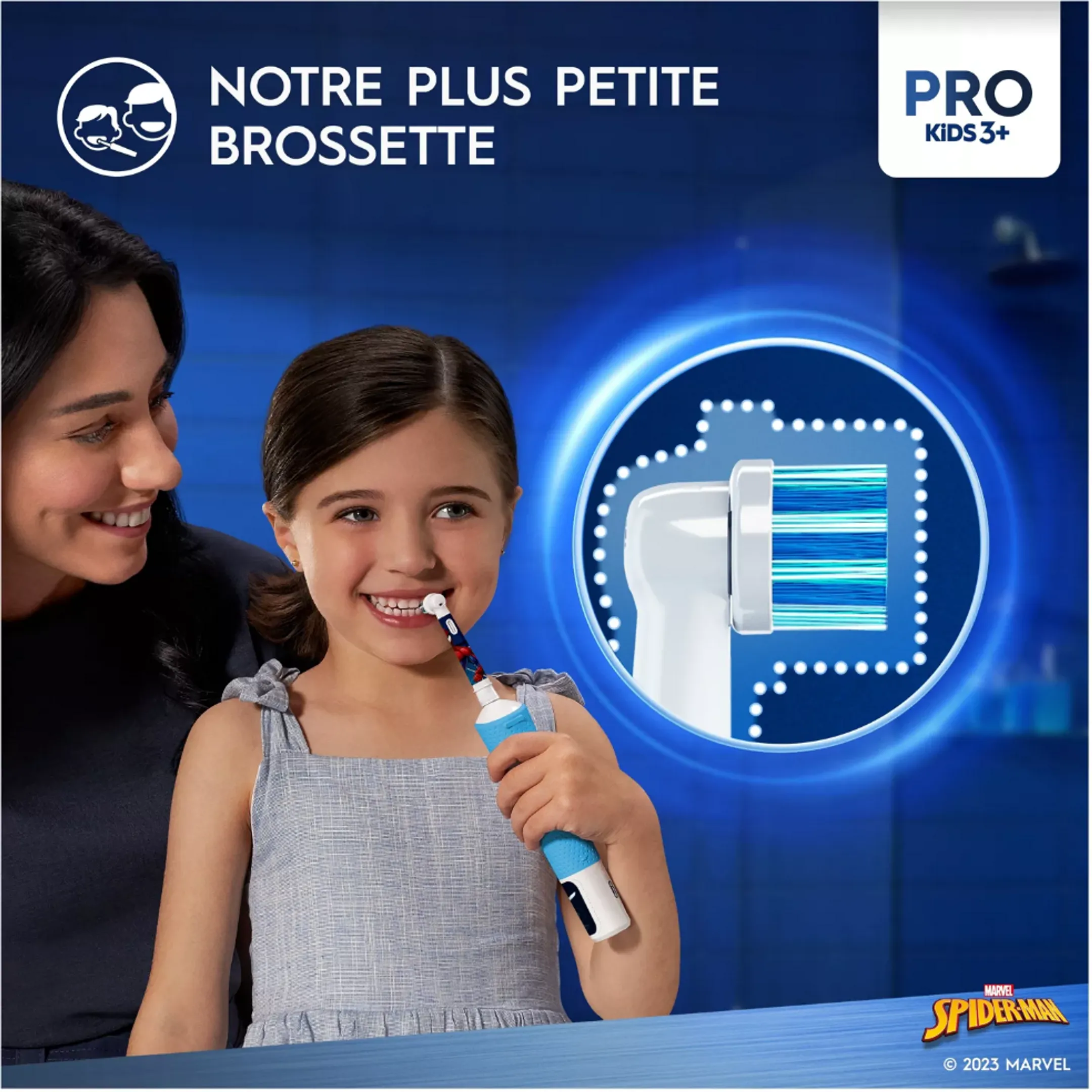 Elektrische Zahnbürste Vitality Pro Kids 3+ Spiderman