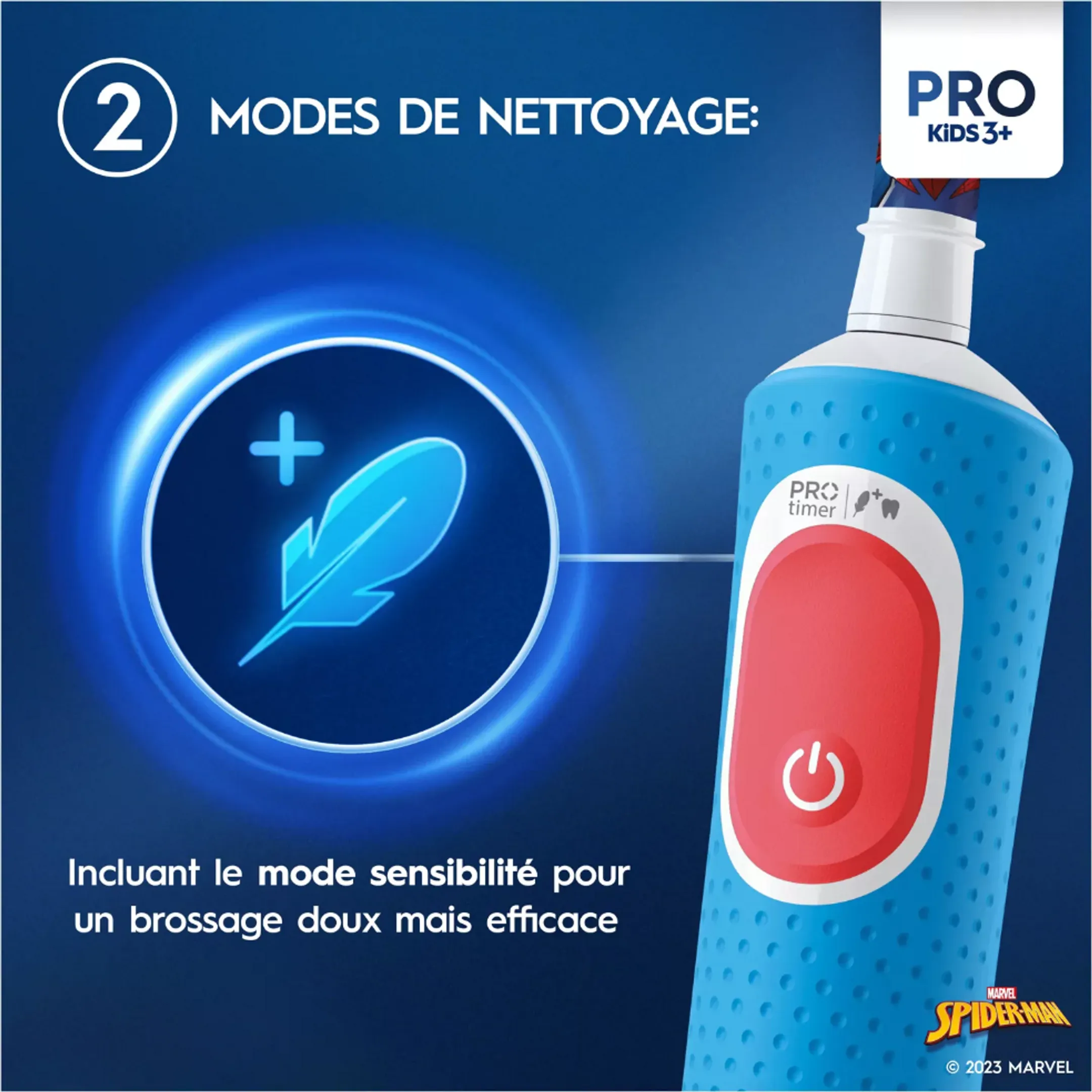 Elektrische Zahnbürste Vitality Pro Kids 3+ Spiderman