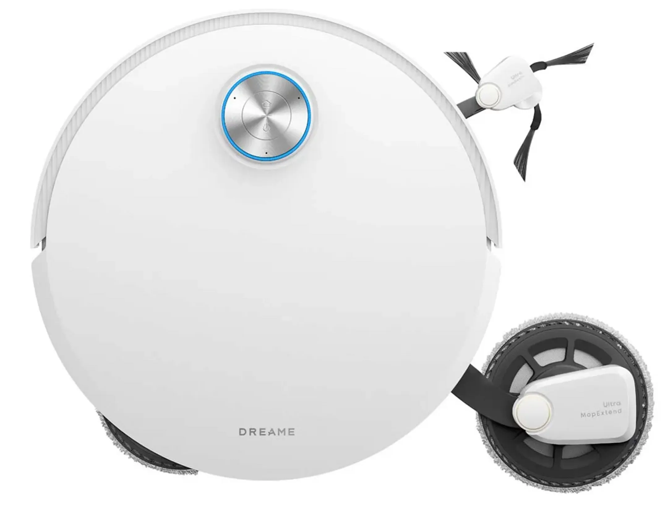 Robot aspirateur laveur X60 Pro Ultra Complete - Blanc
