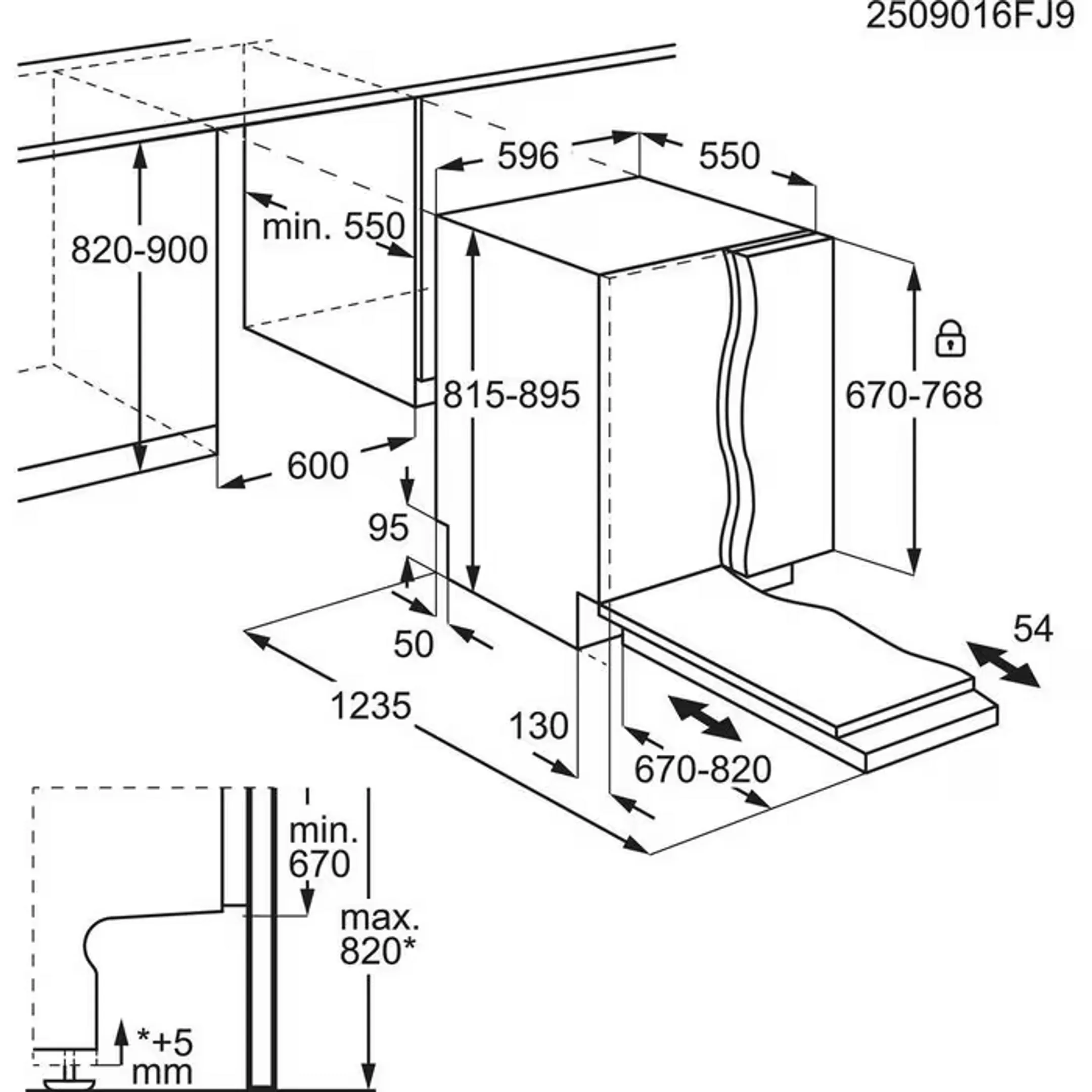 Lave-vaisselle encastrable Serie 7000 GI7212A2SN 