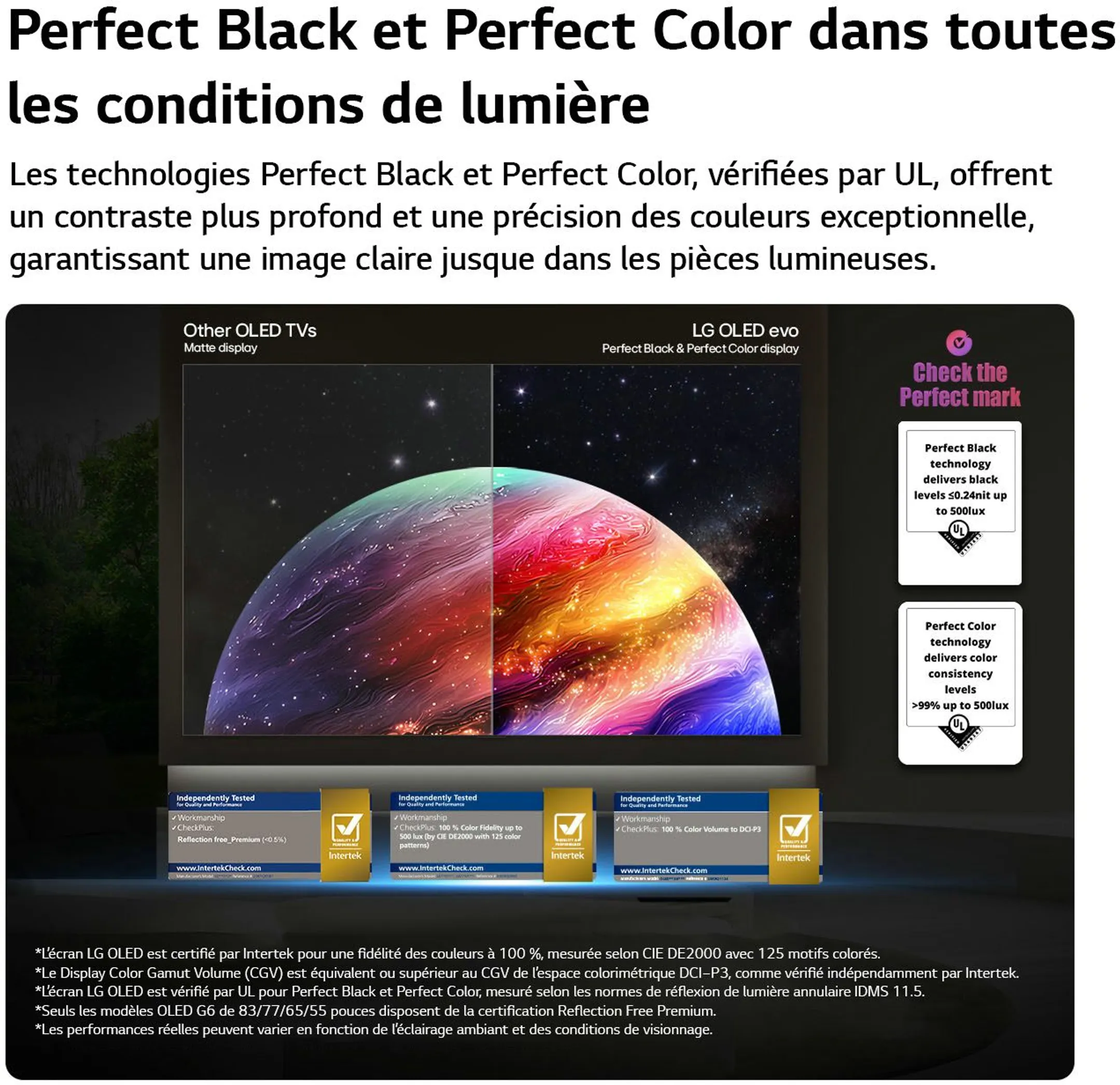 TV OLED evo AI 4K OLED65G69LS 65 pouces