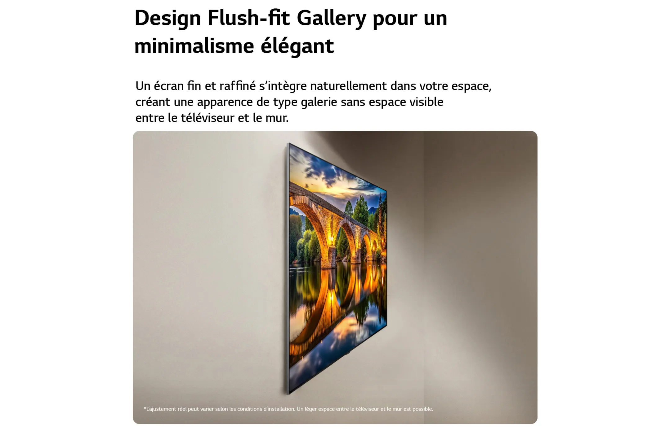TV OLED evo AI 4K OLED48G69LS 48 pouces