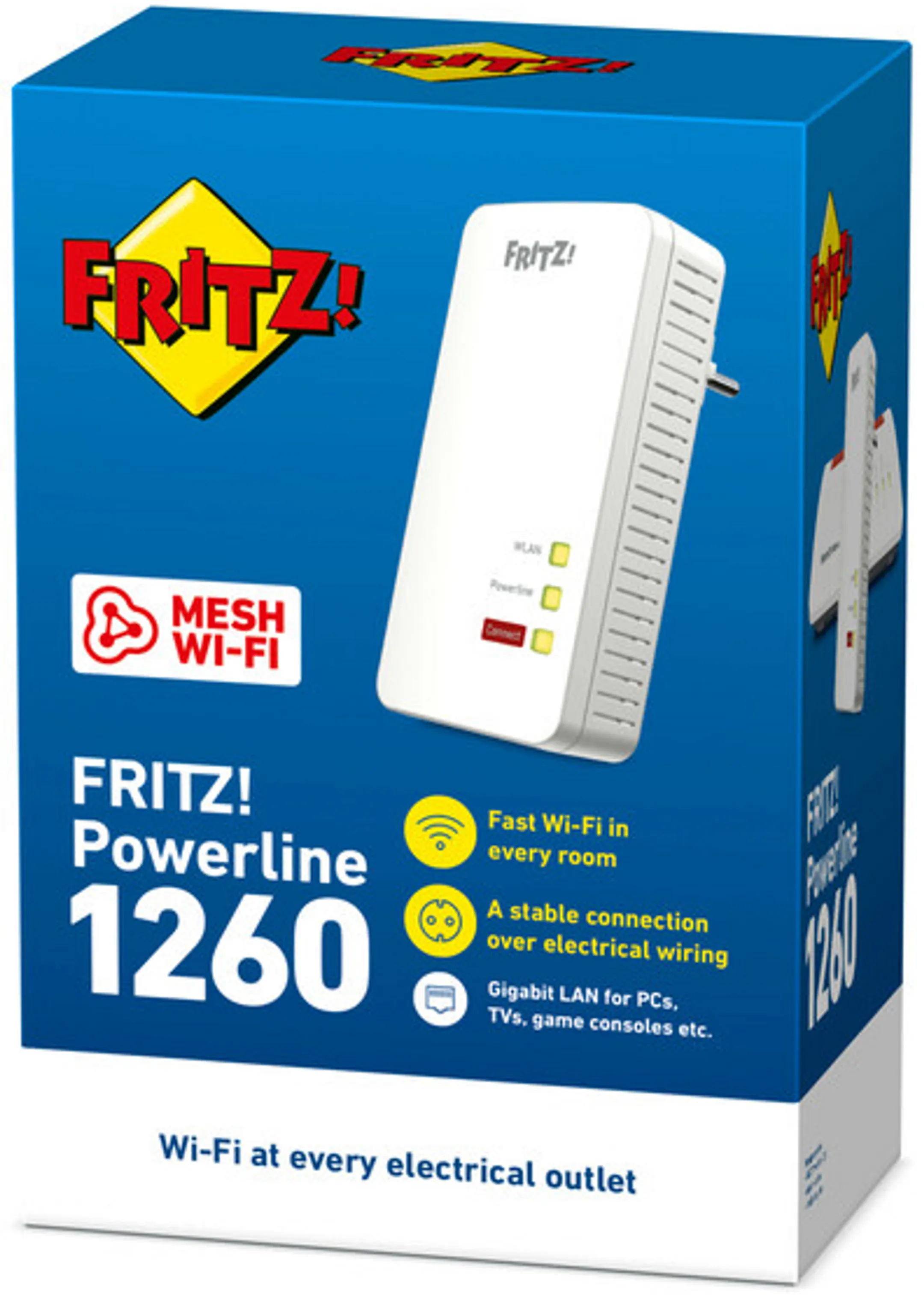 CPL Wi-Fi FRITZ!Powerline 1260