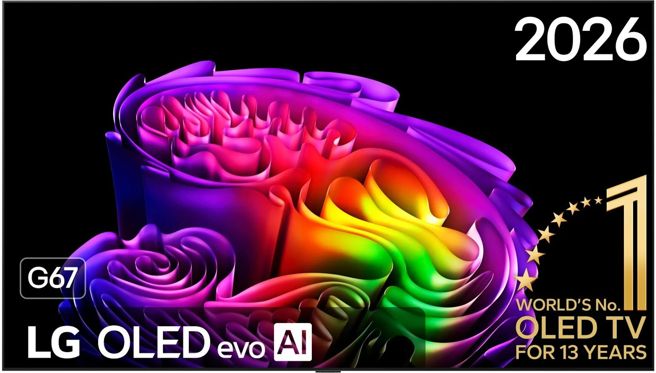 TV OLED evo AI 4K OLED97G67LW 97 zoll