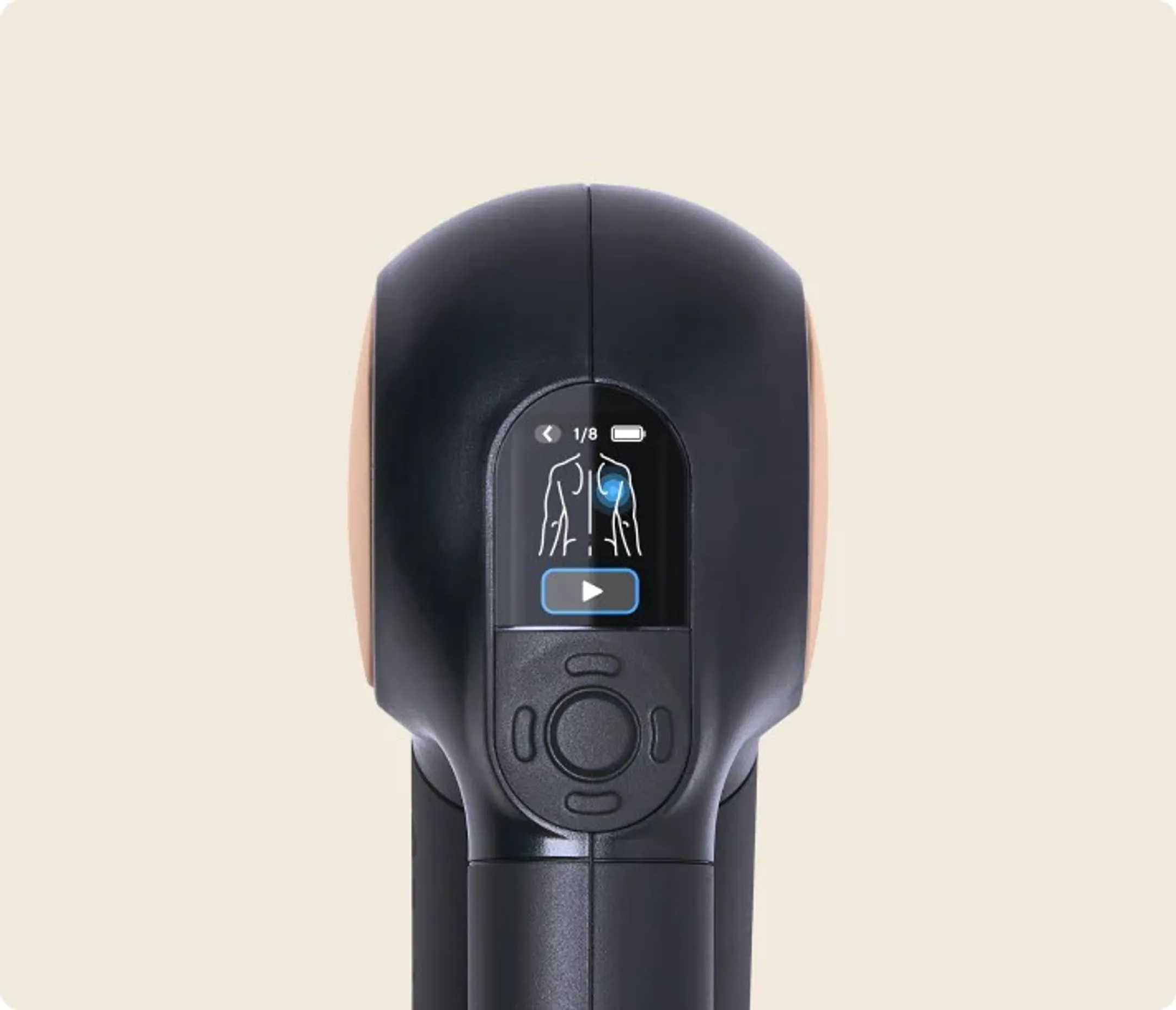  Pistolet de massage Sense - Noir