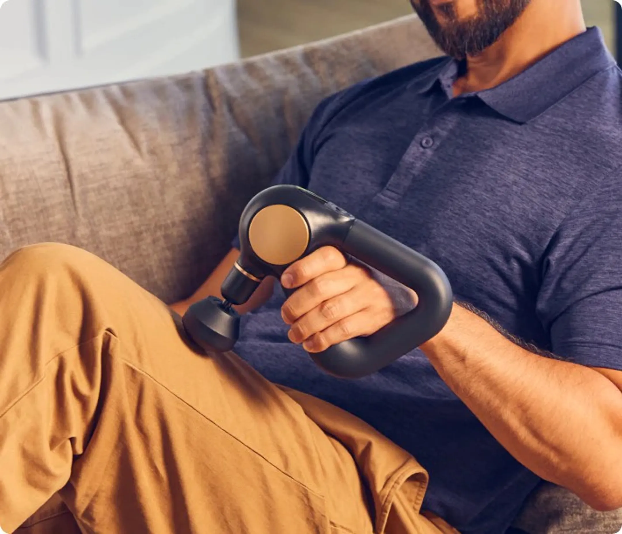  Pistolet de massage Sense - Noir