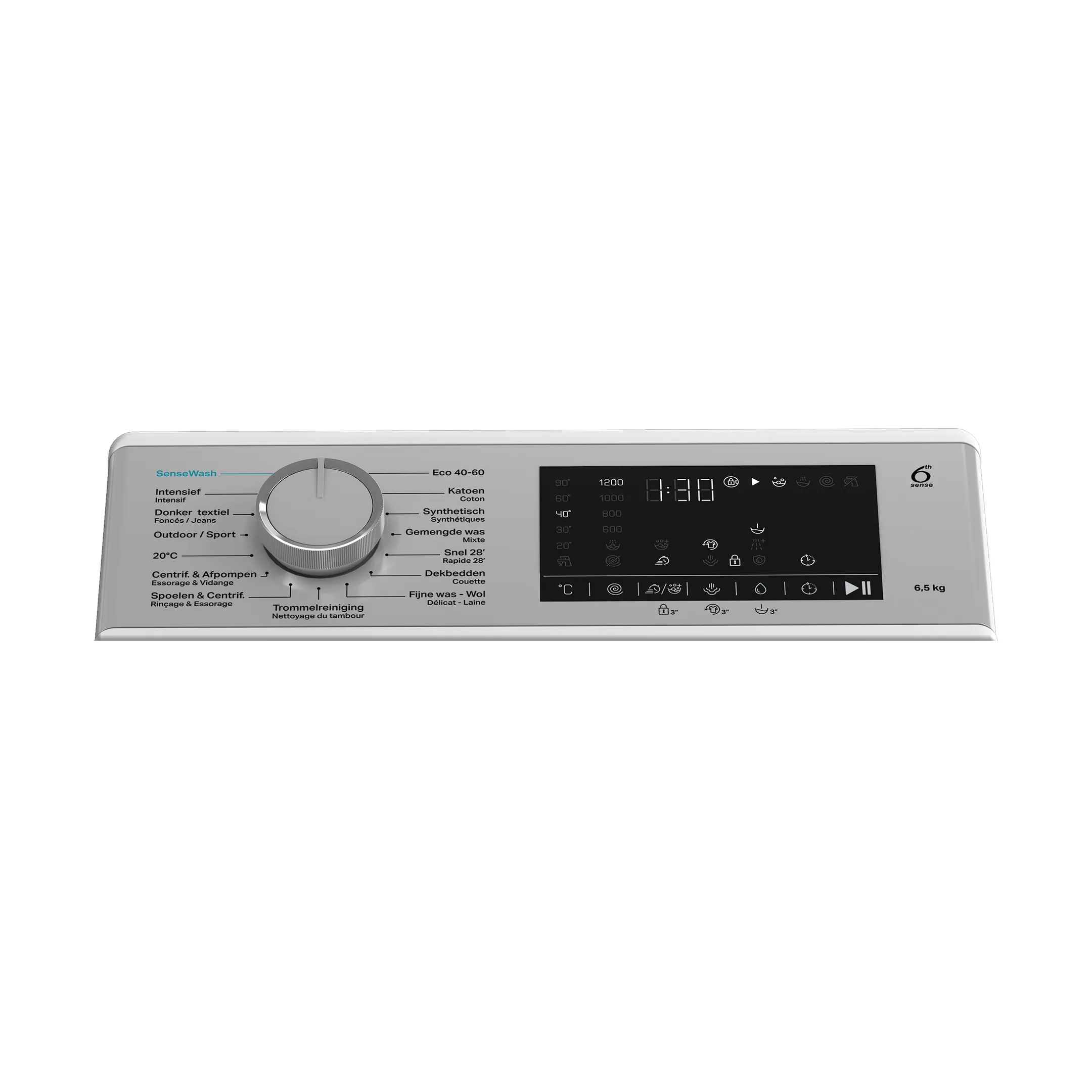 Lave-linge top Sense Wash TW 6521S