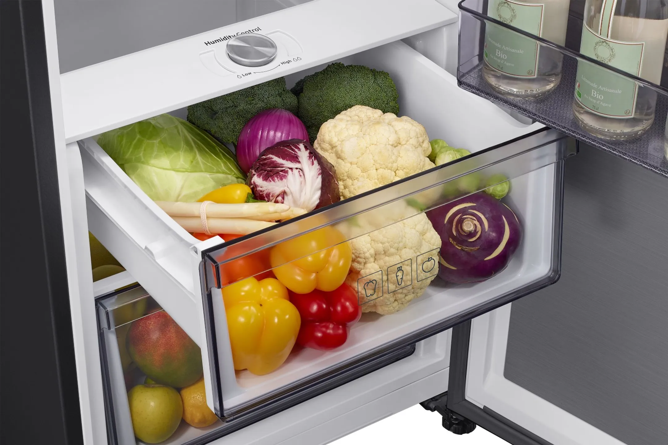 Frigo RR70H39FEF Inox Noir 