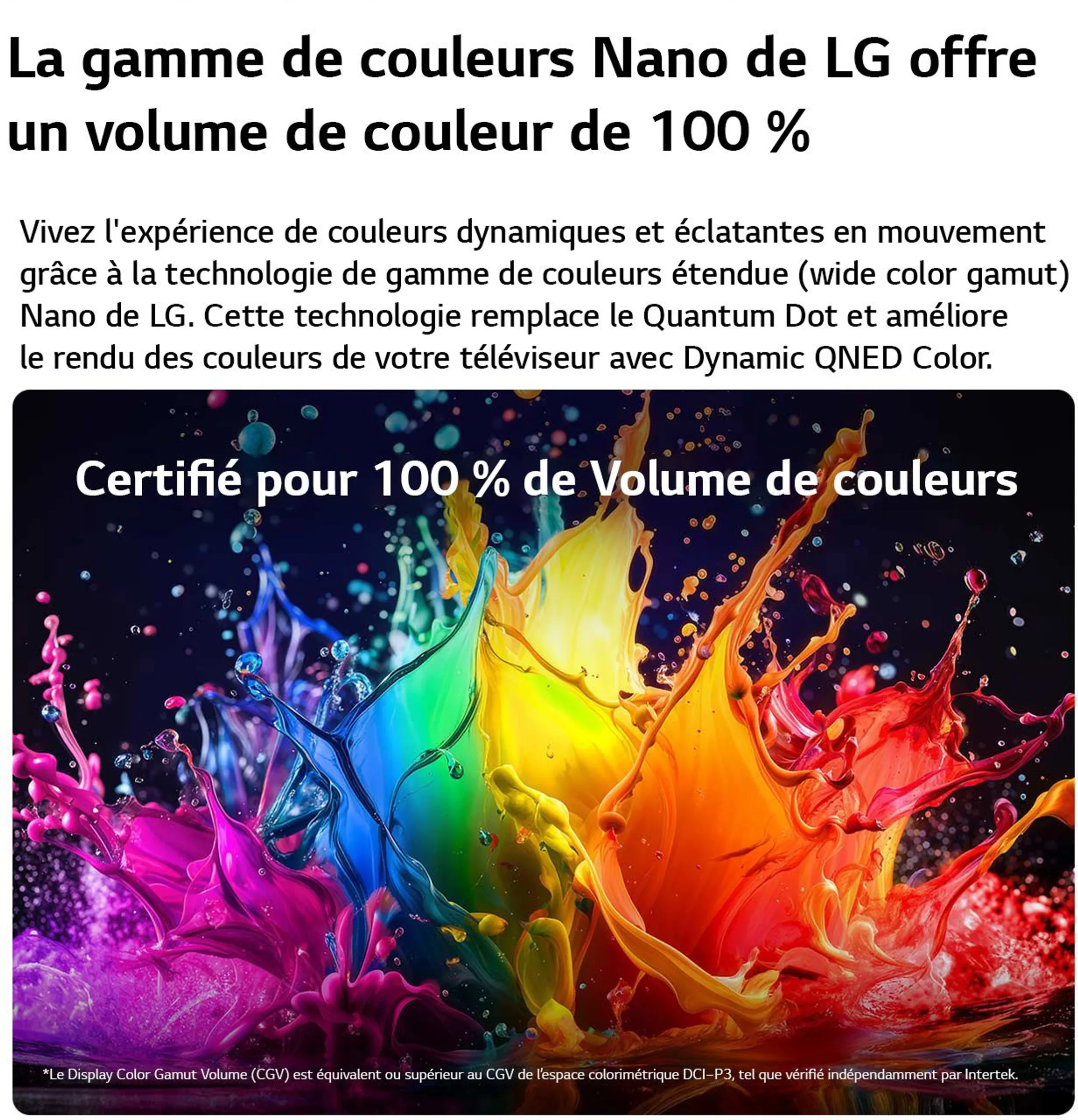 TV QNED AI Mini LED 4K 65QNED72B6B 65 pouces