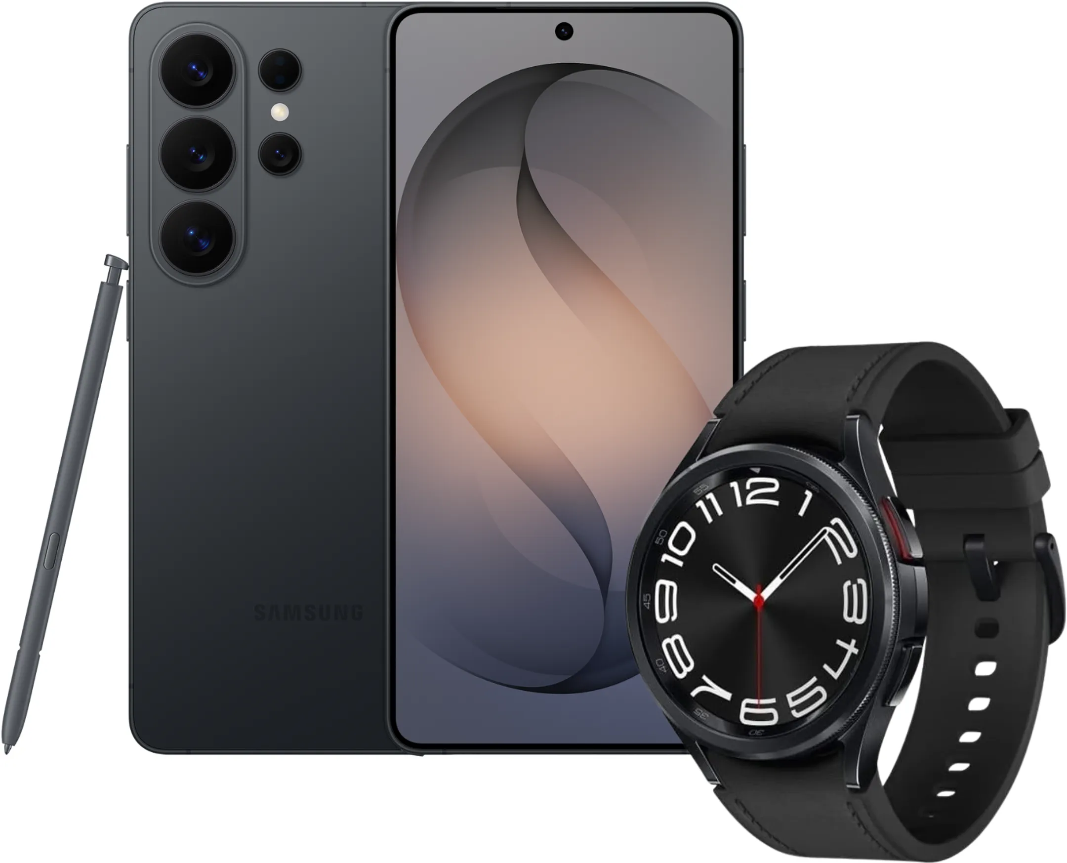 Bundle Galaxy S26 Ultra 256 Go + Galaxy Watch6 Classic 43mm Noir