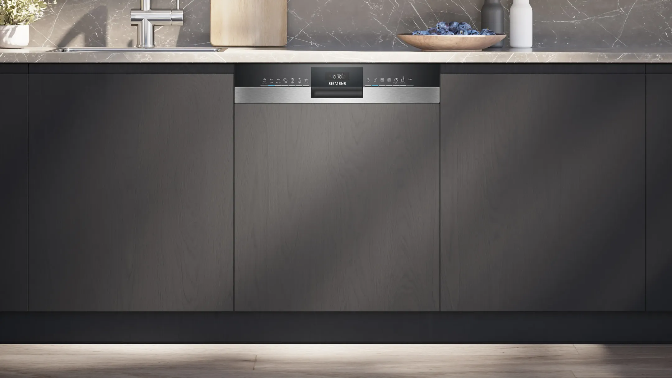 Lave-vaisselle semi-encastrable iQ300 SN53HS03TE