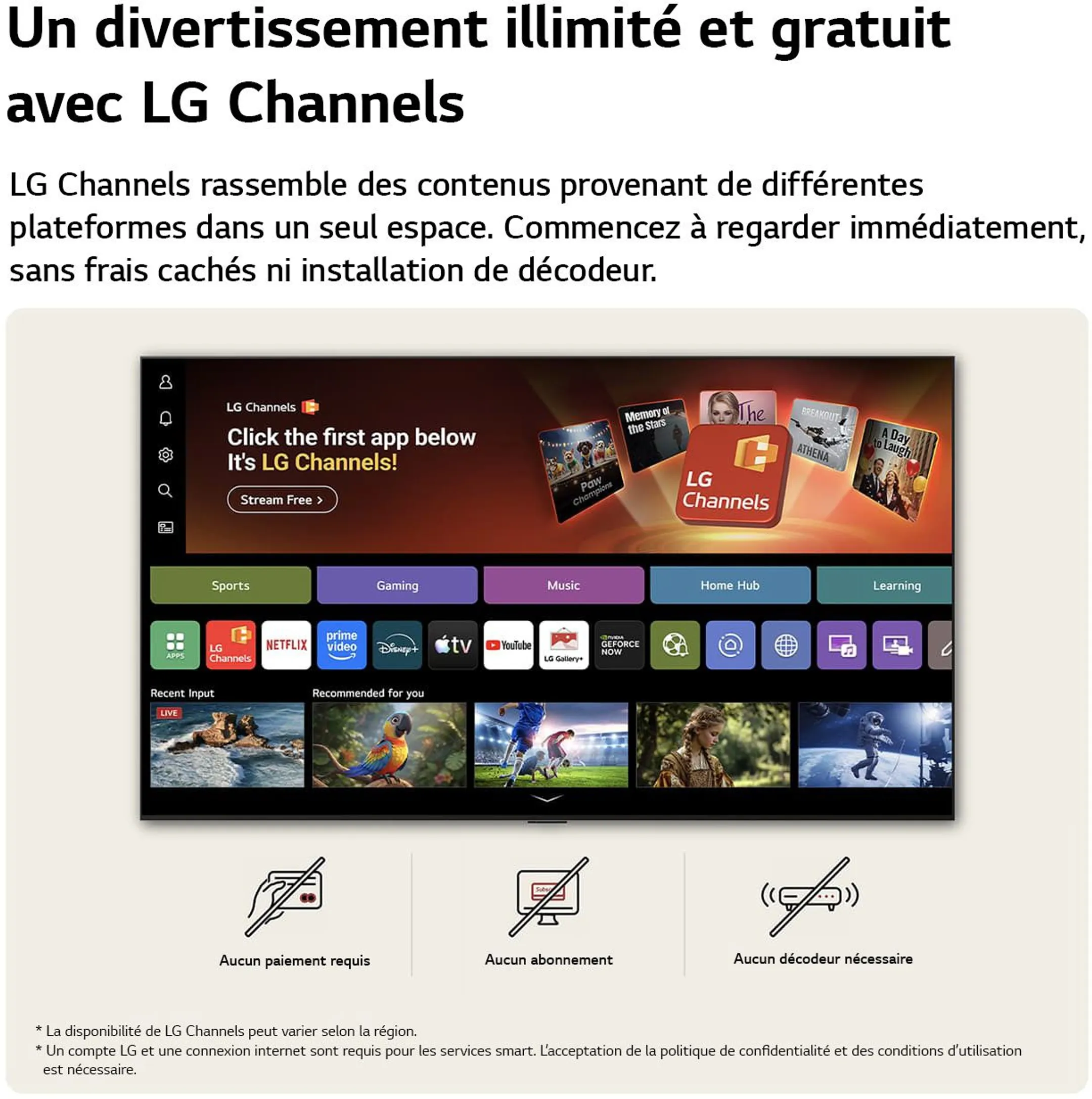TV Nano 4K UHD AI 75NU850B6LA 75 pouces