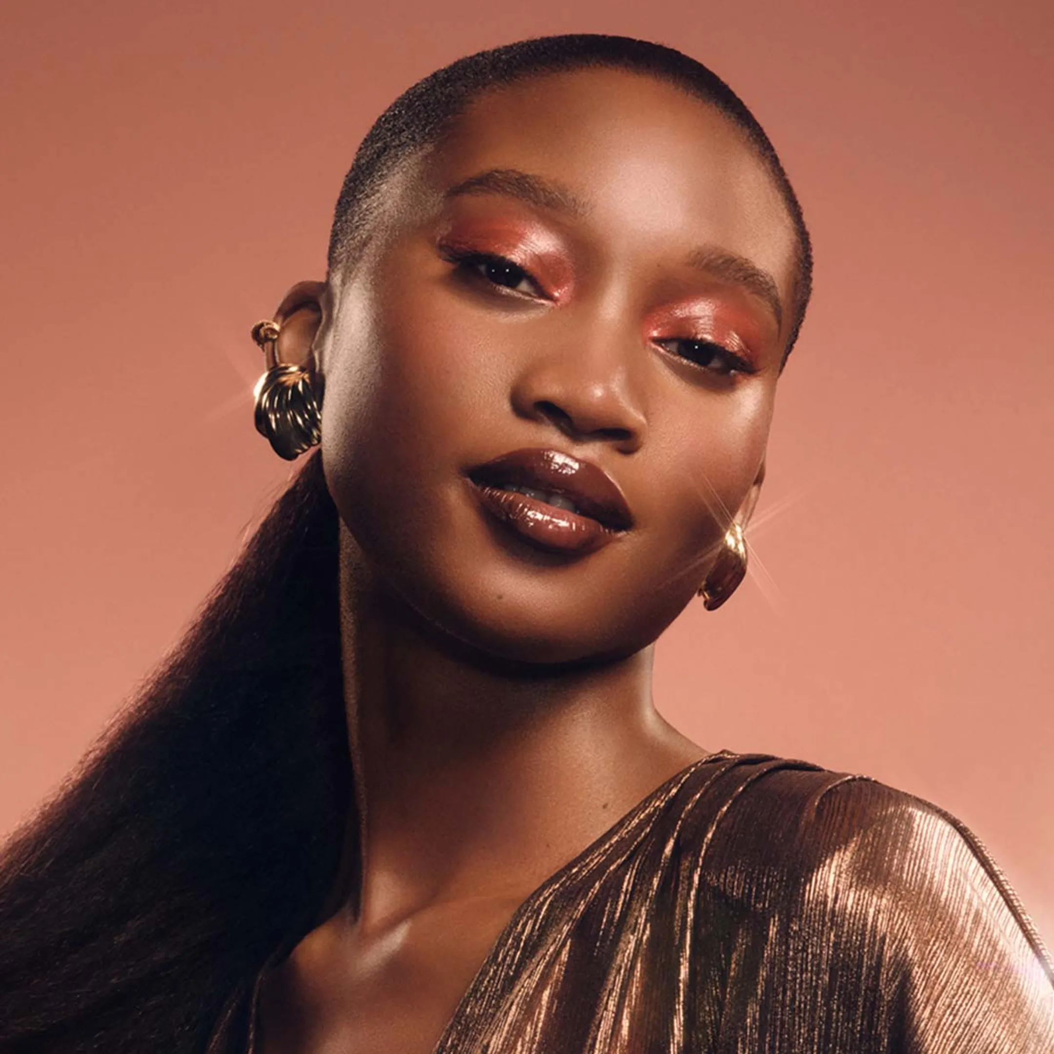 Airwrap Co-anda 2x cheveux raides à ondulés Amber Silk