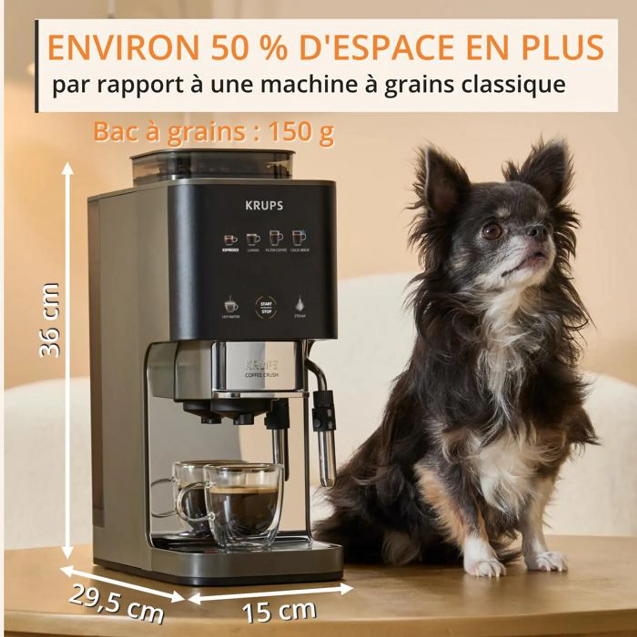 Machine à expresso automatique Coffee Crush Experience SA403BE0