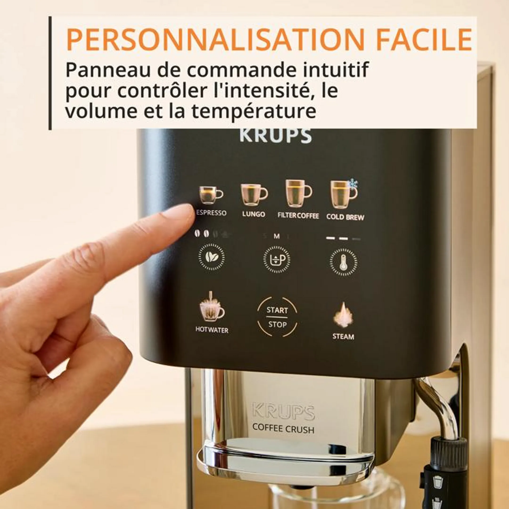 Machine à expresso automatique Coffee Crush Experience SA403BE0