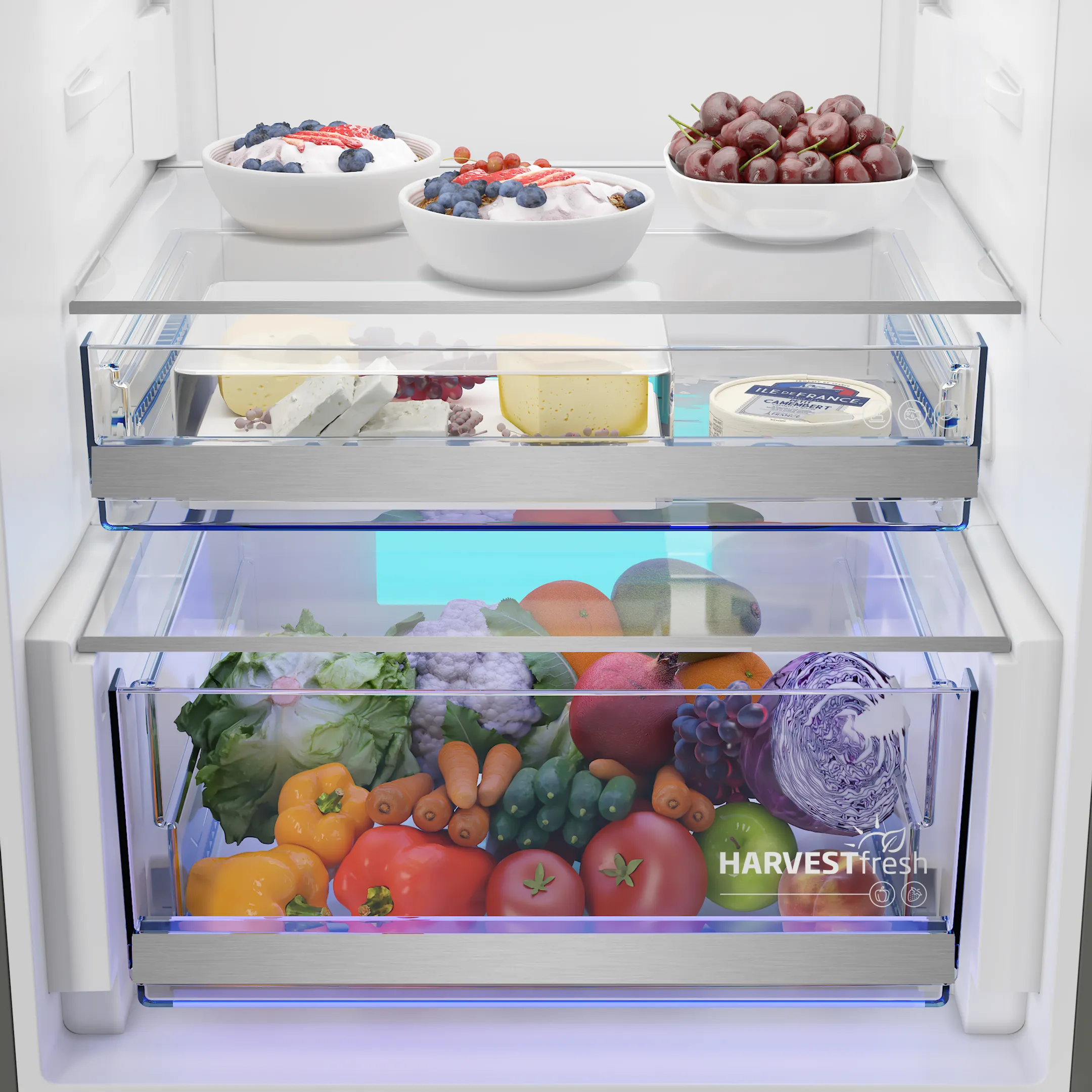 Combi frigo congélateur No-Frost B7RCNA378HXP