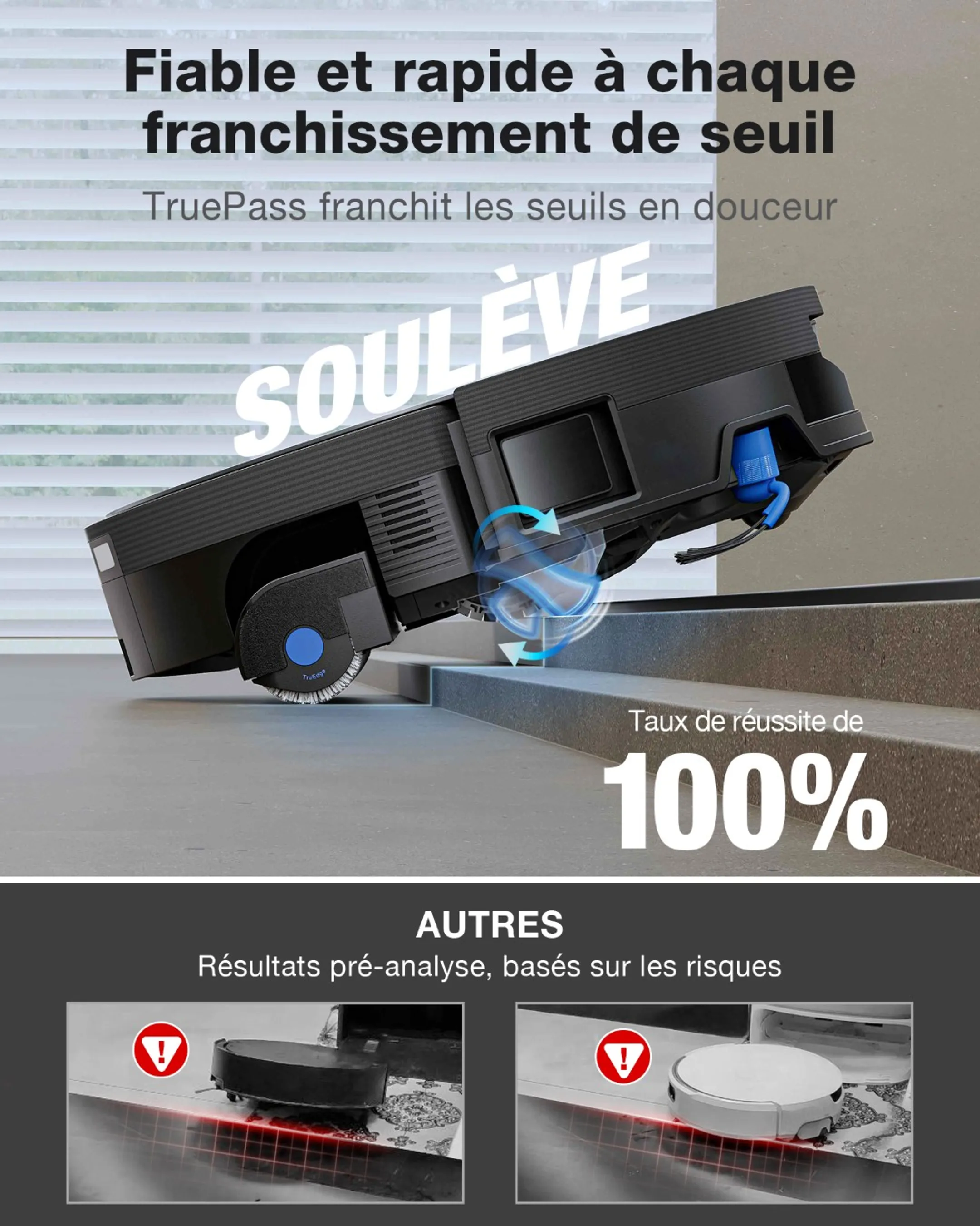 Robot aspirateur laveur Deebot X12 OmniCyclone