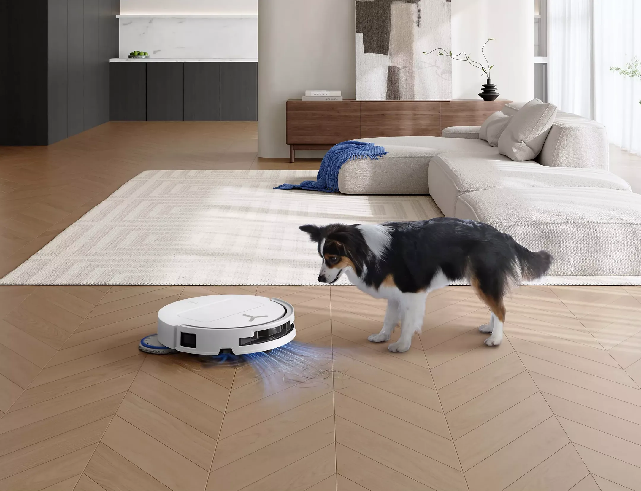 Robot aspirateur laveur Deebot T50 Omni Gen3 Noir
