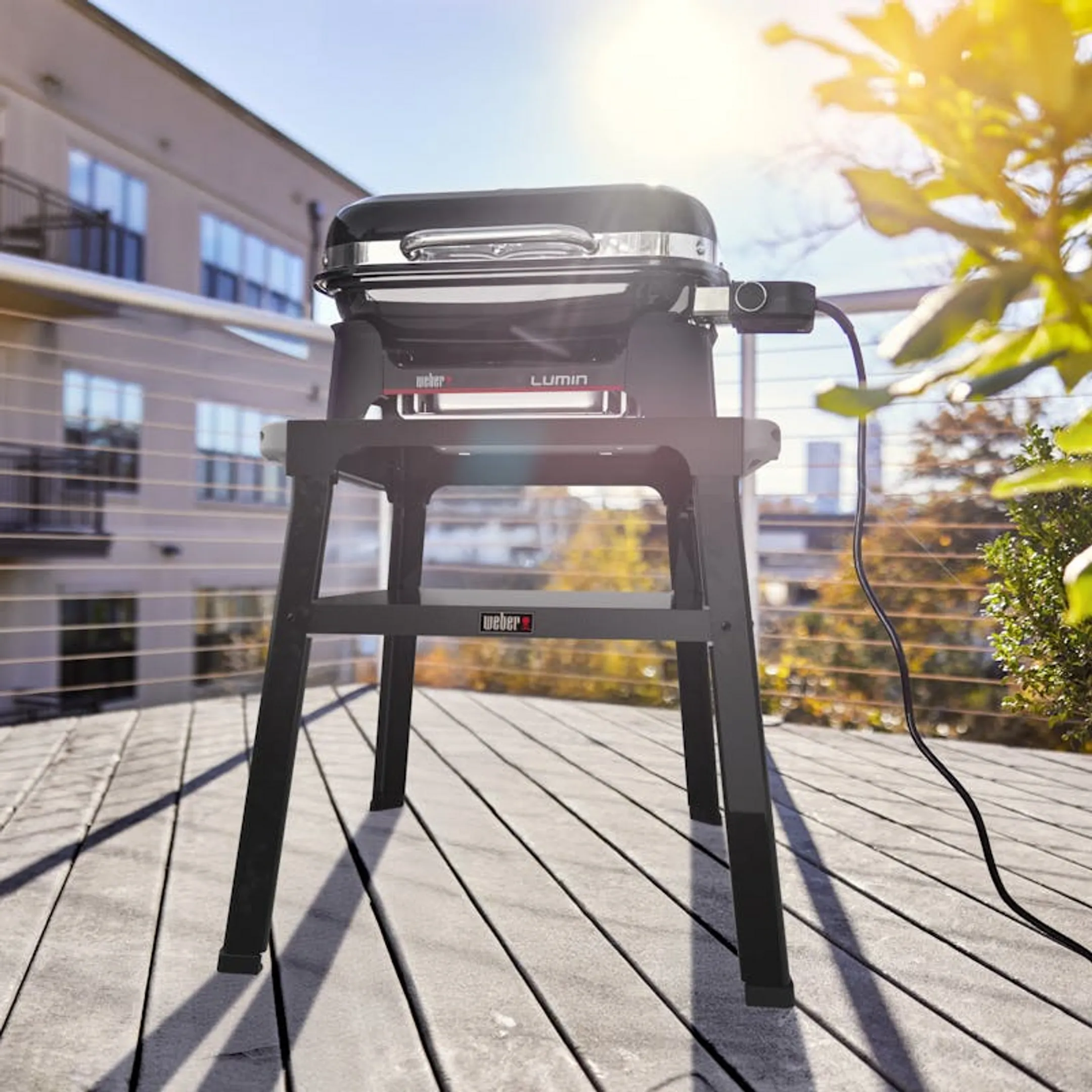 Barbecue électrique LUMIN Compact avec support