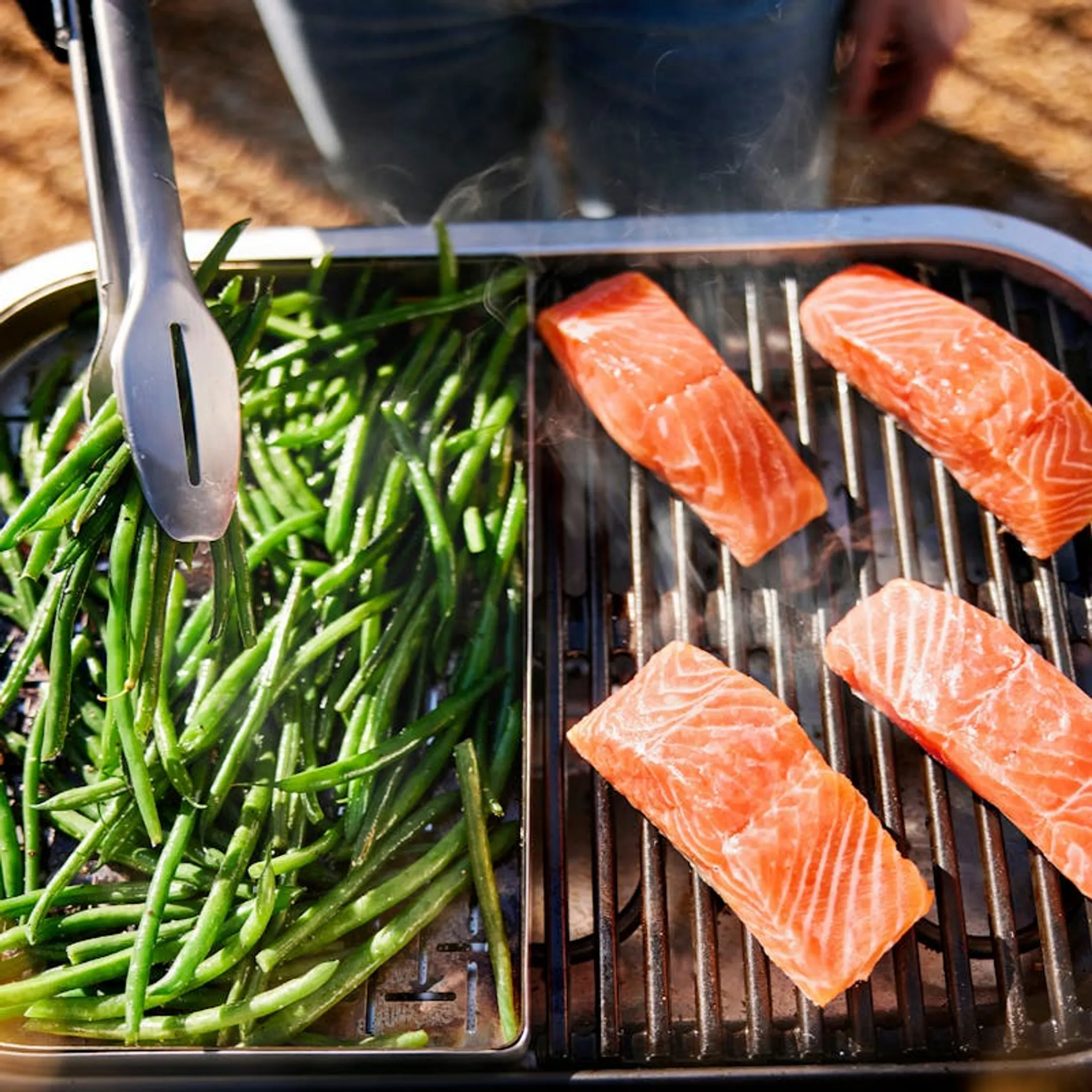 Barbecue électrique LUMIN Compact avec support