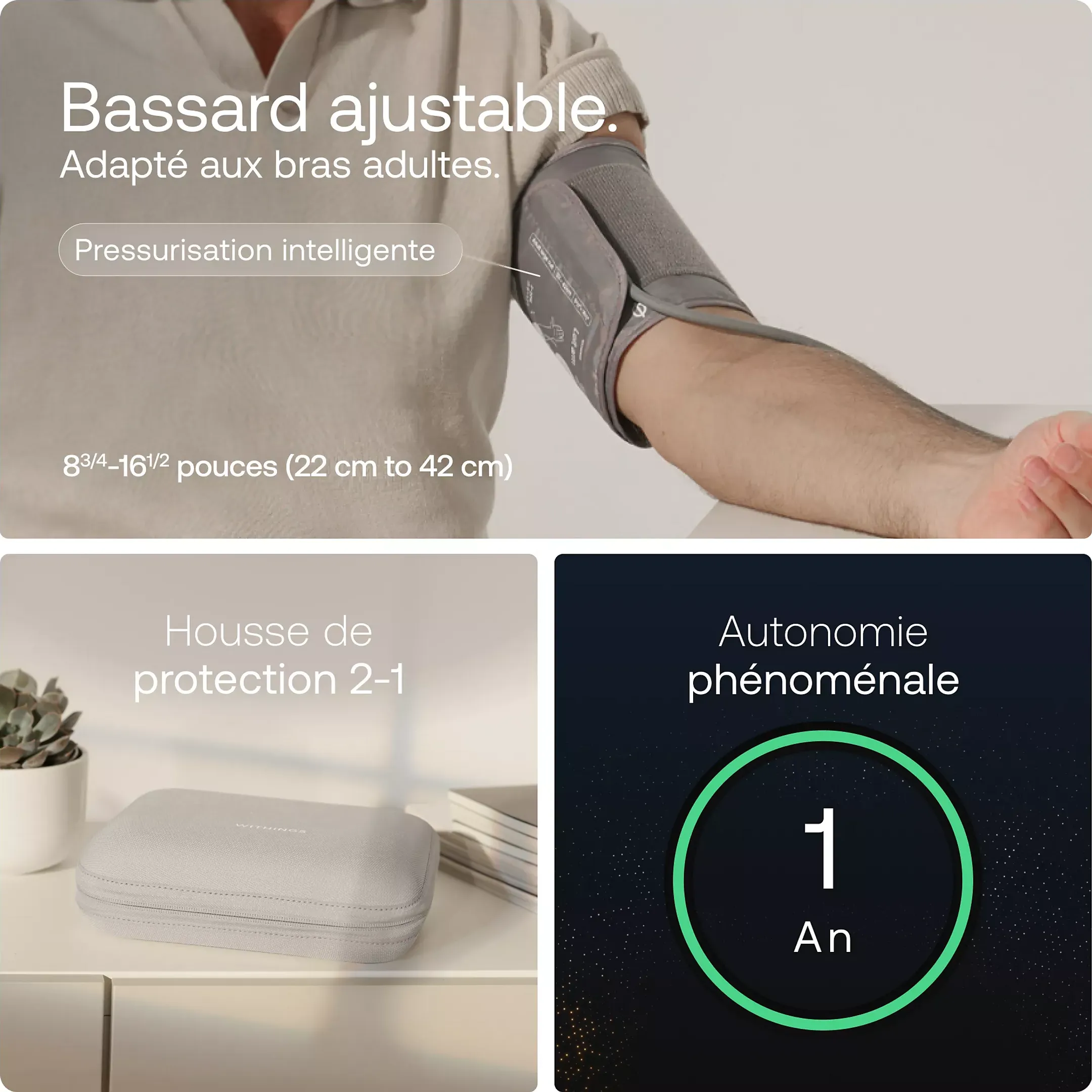 Tensiomètre connecté BPM Vision