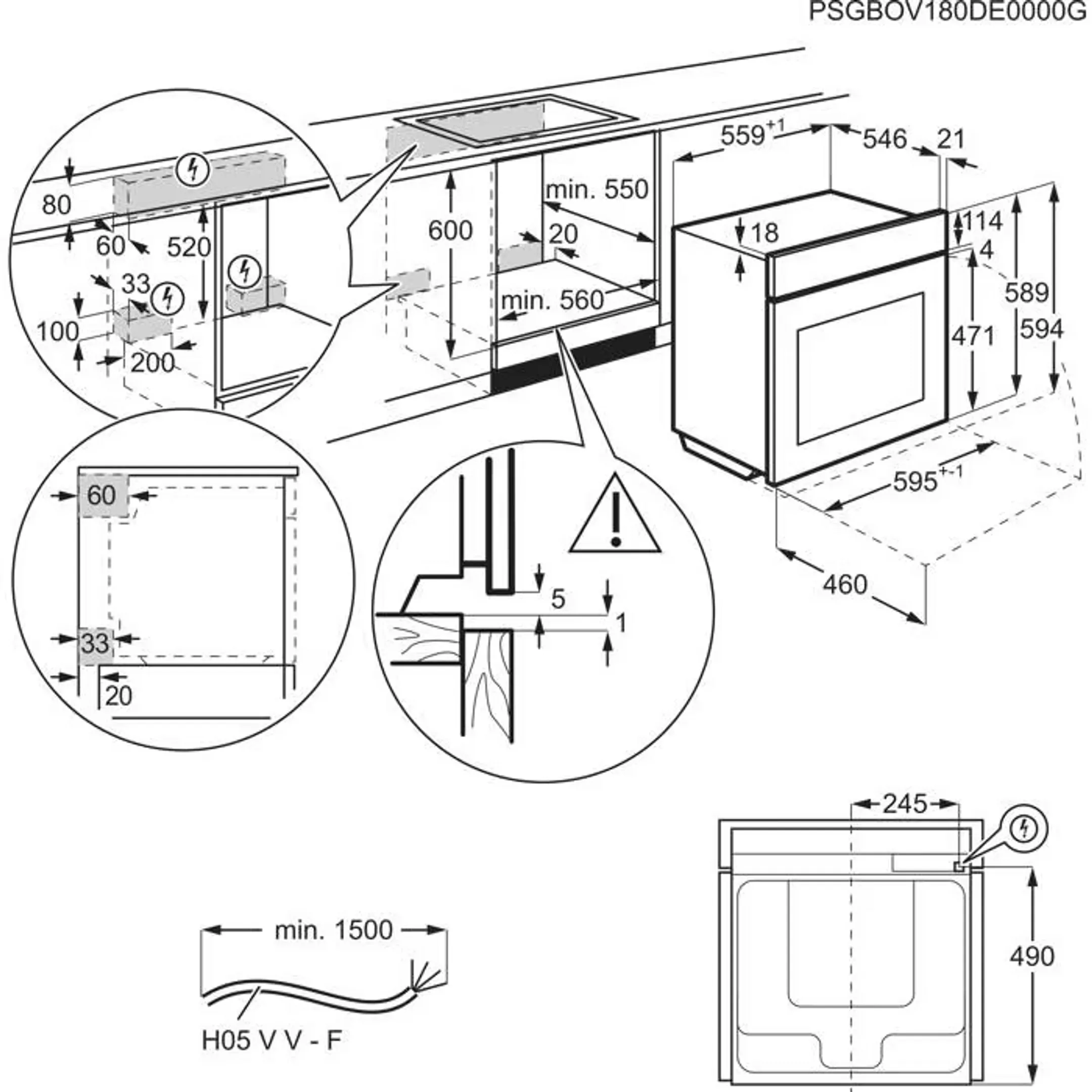 Four Combi vapeur encastrable 8000 MealAssist TP8SB73FAB