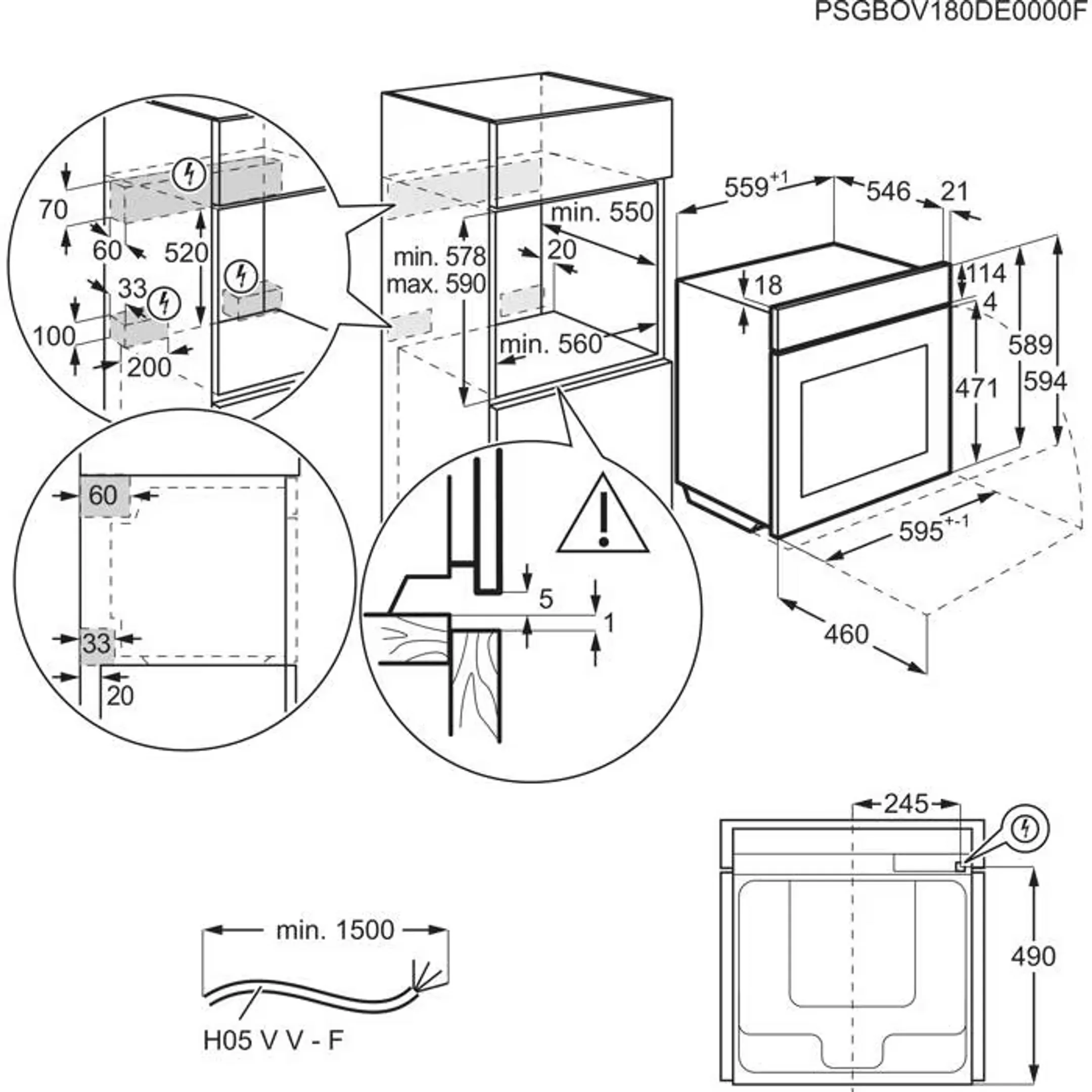 Four Combi vapeur encastrable 8000 MealAssist TP8SB73FAB