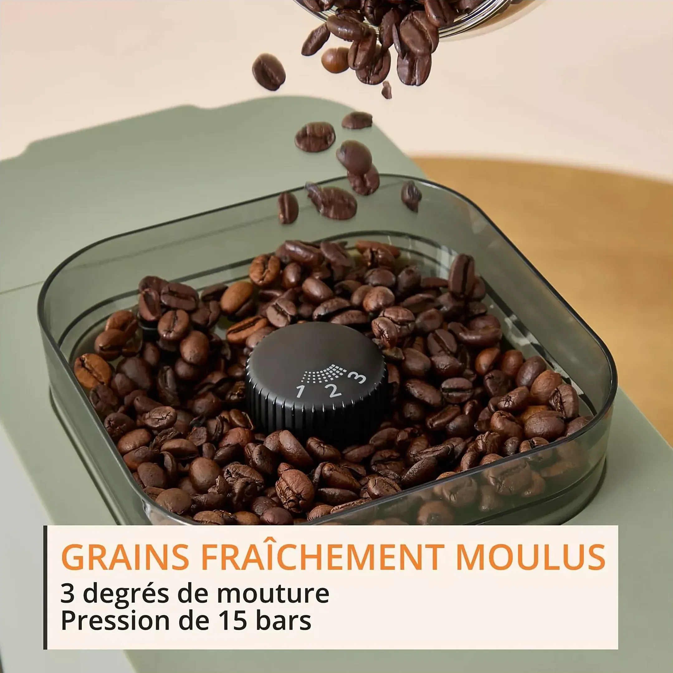 Automatic Espresso Machine Coffee Crush SA401LE0