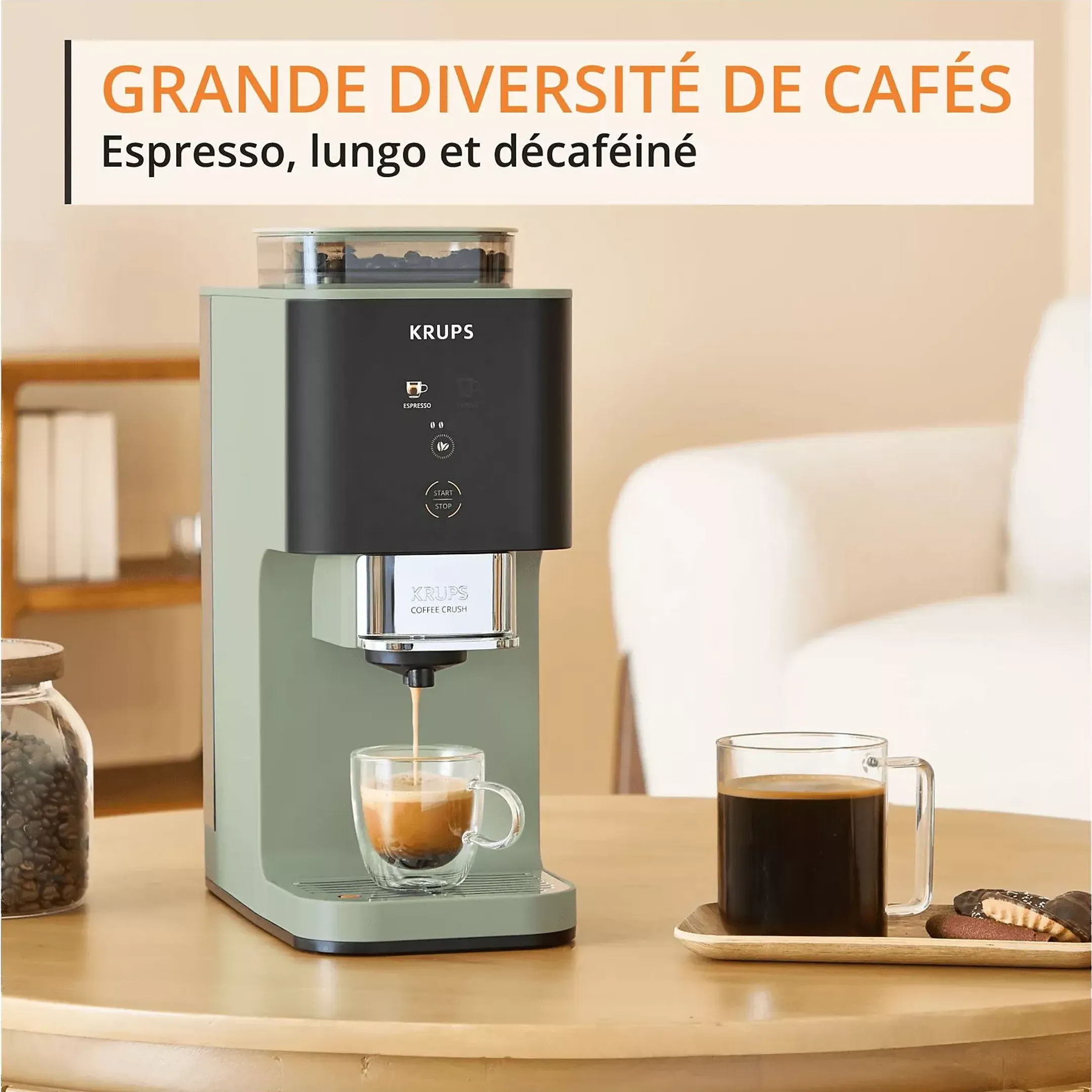 Automatic Espresso Machine Coffee Crush SA401LE0