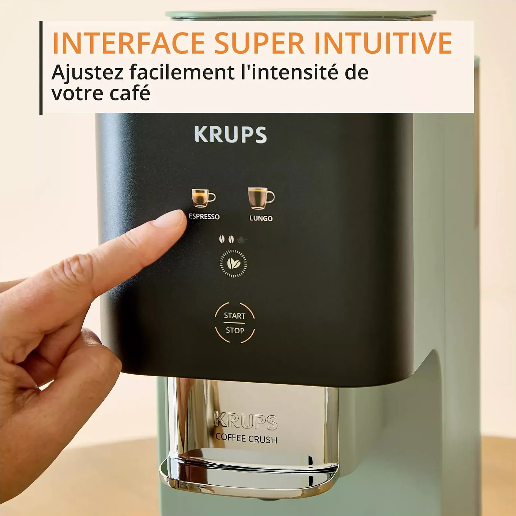 Automatic Espresso Machine Coffee Crush SA401LE0