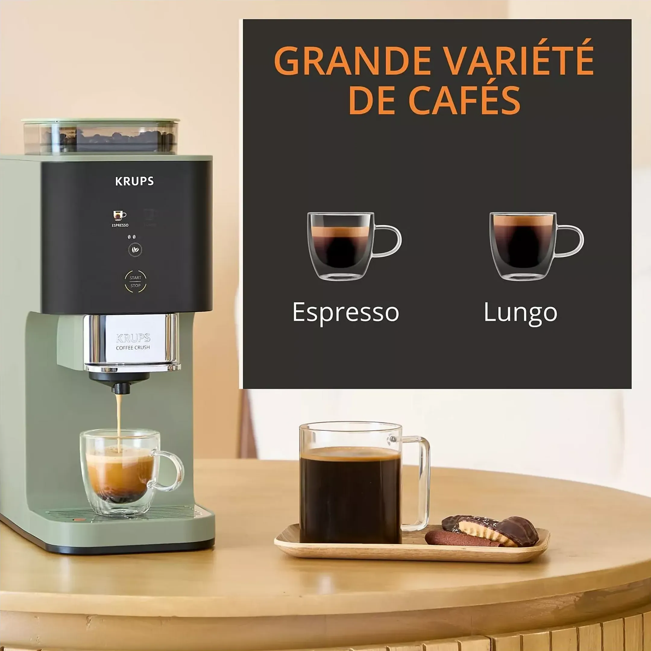 Automatic Espresso Machine Coffee Crush SA401LE0