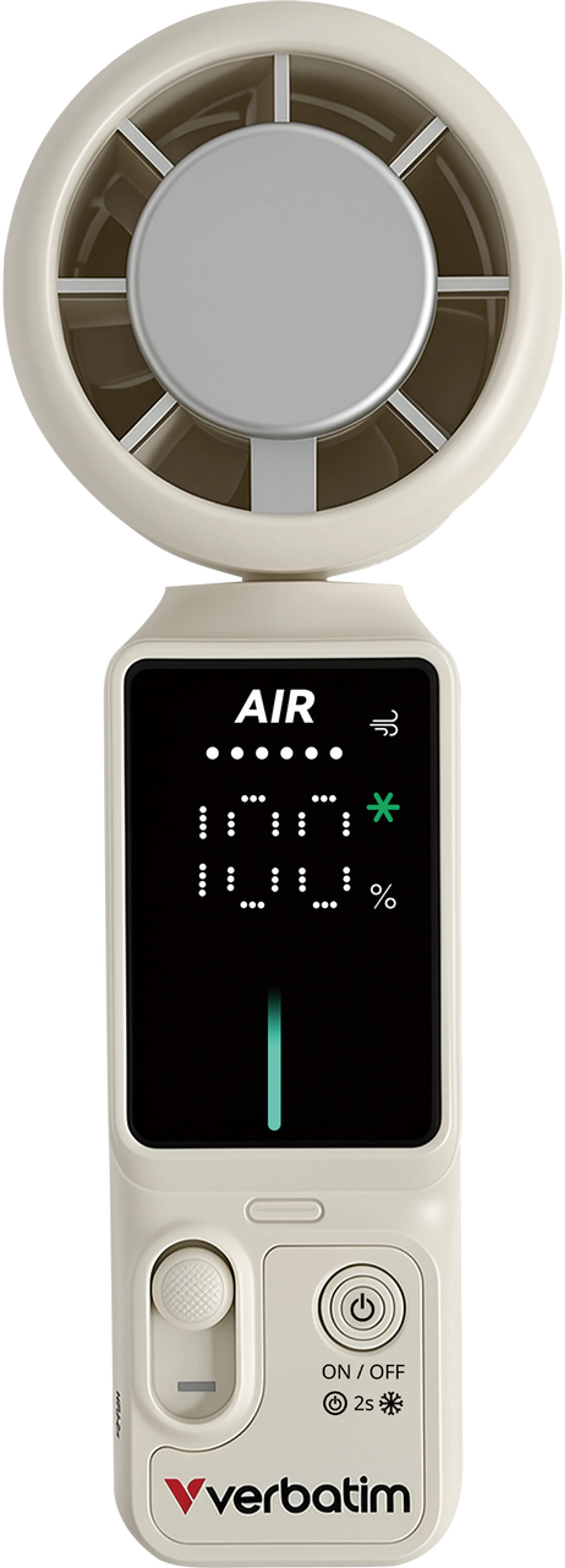 Ventilateur portable Cool 'n' Go Ice Touch Pro Blanc