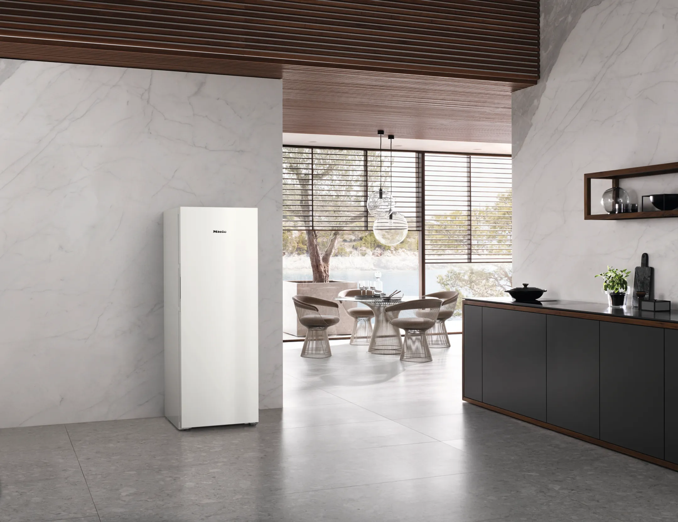 Congélateur NoFrost Click2open FN4844 C Blanc