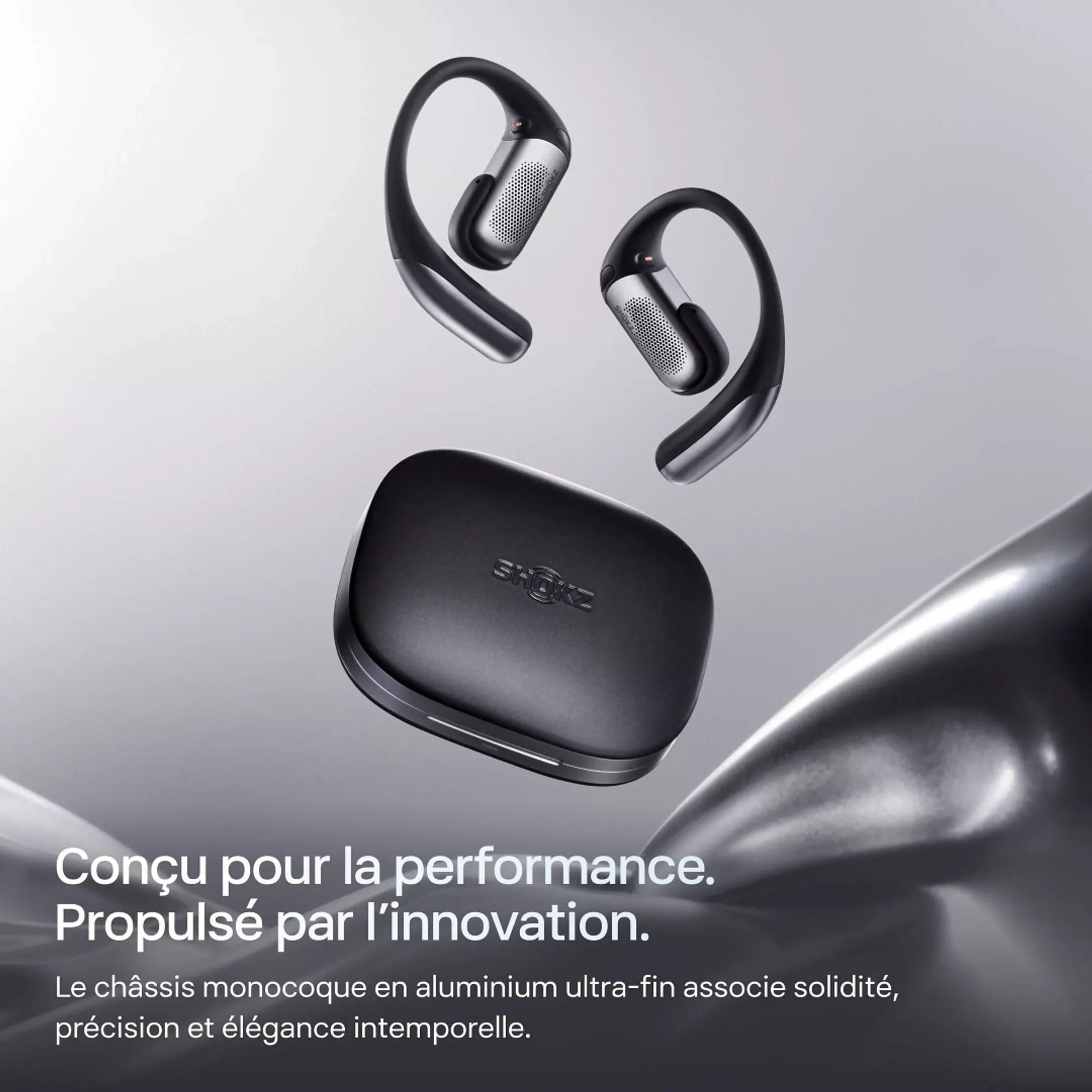 Kabellose-Ohrhörer OpenFit Pro Schwarz