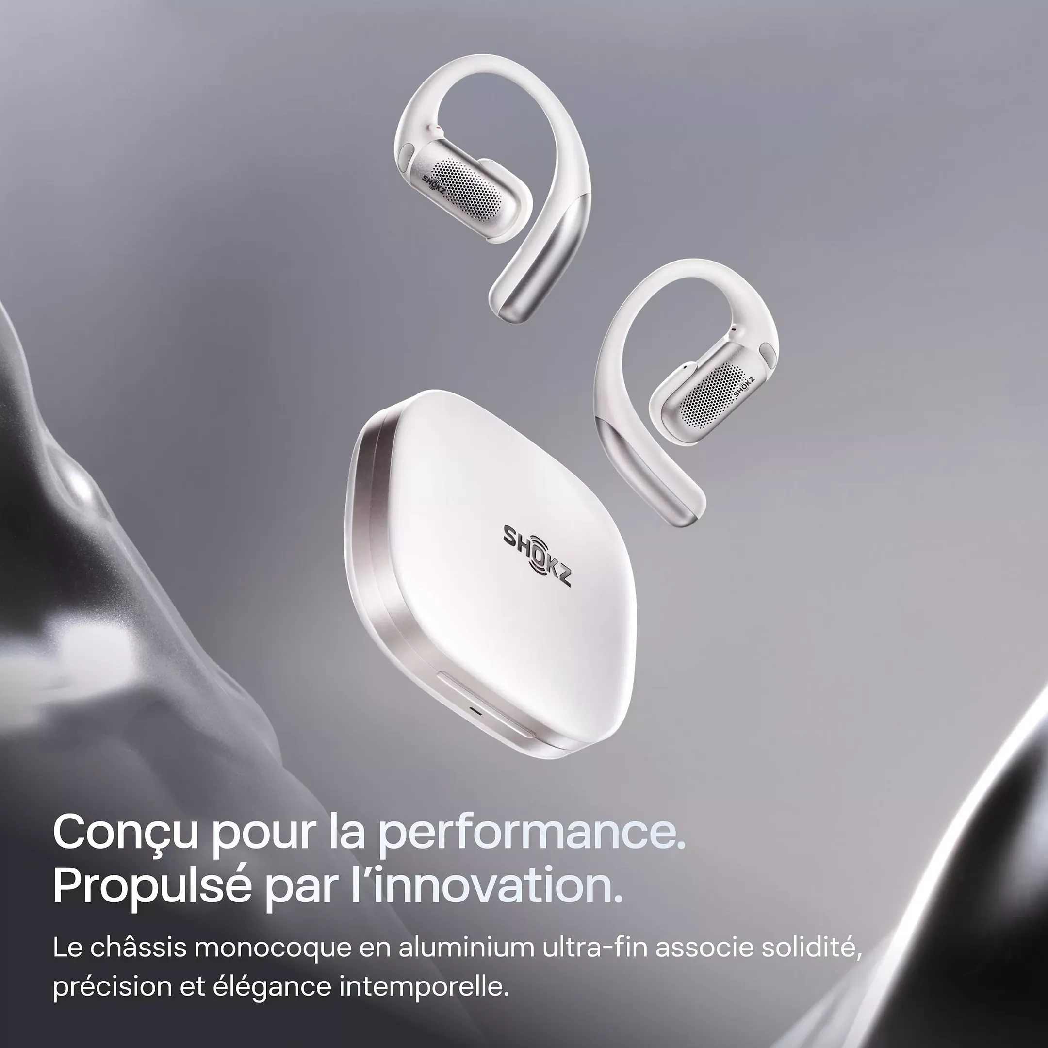 Kabellose-Ohrhörer OpenFit Pro Weiss