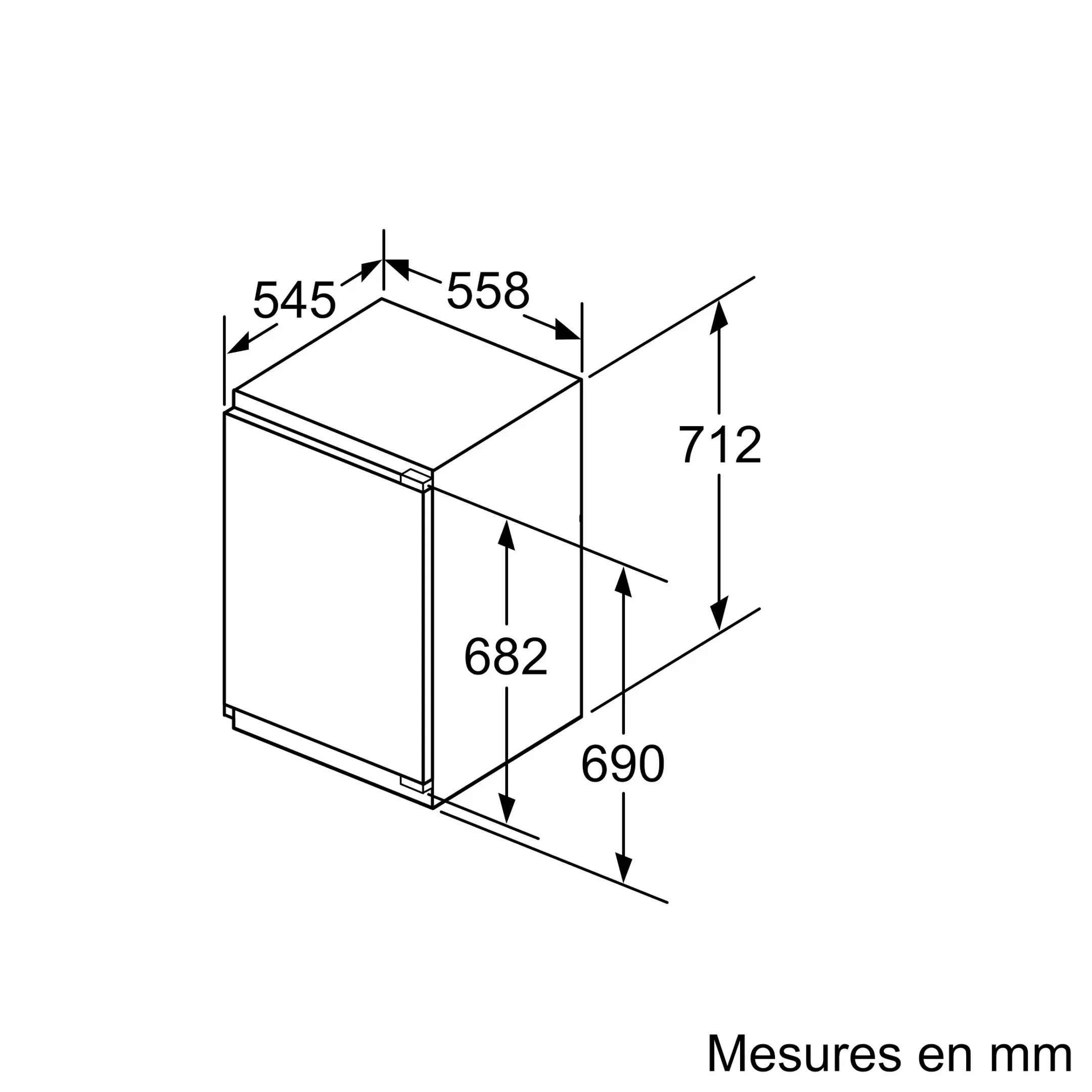 Einbau-Gefrierschrank Serie 4 GIV11AFE0