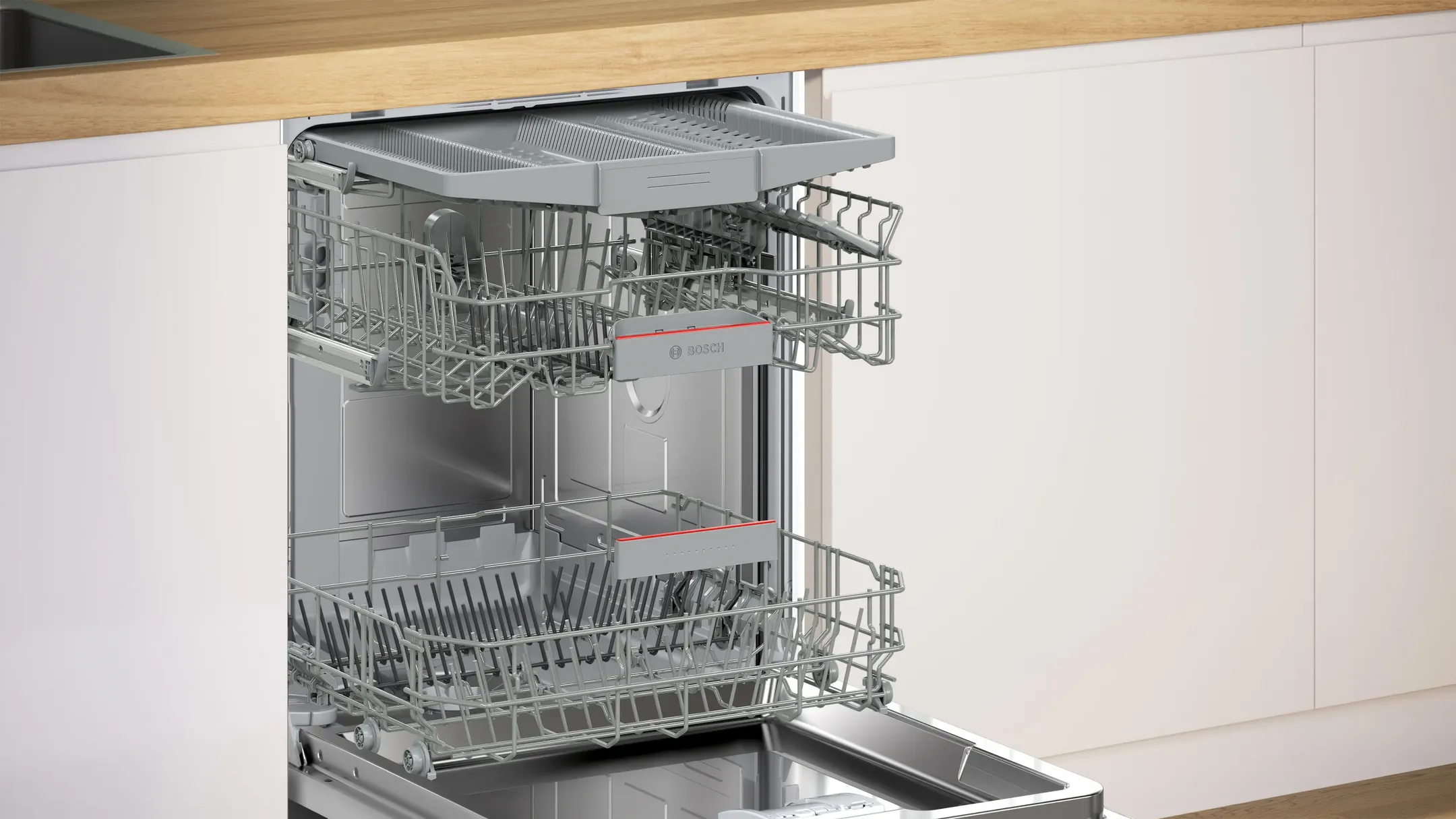 Semi-built-in dishwasher Serie 4 SMU4EVS08E