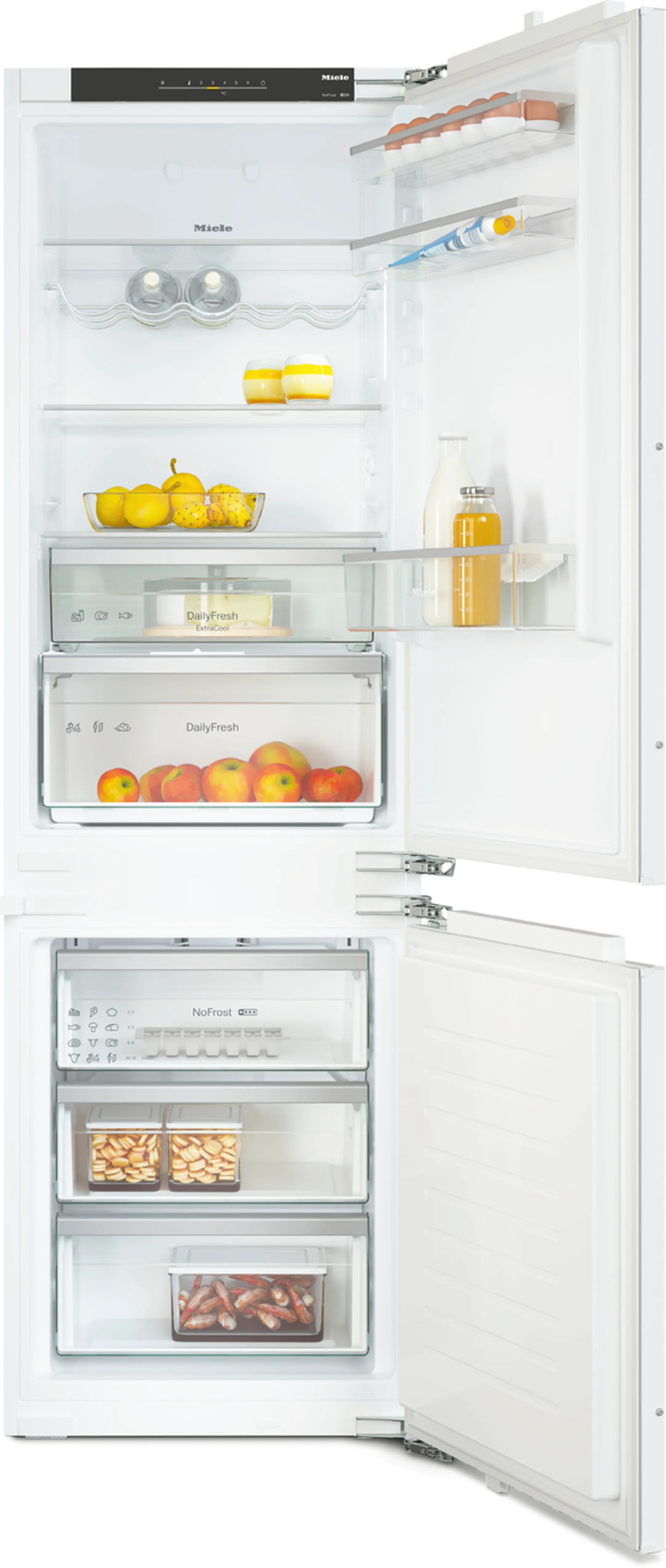 Combi frigo congélateur encastrable KDN 7724 E Active