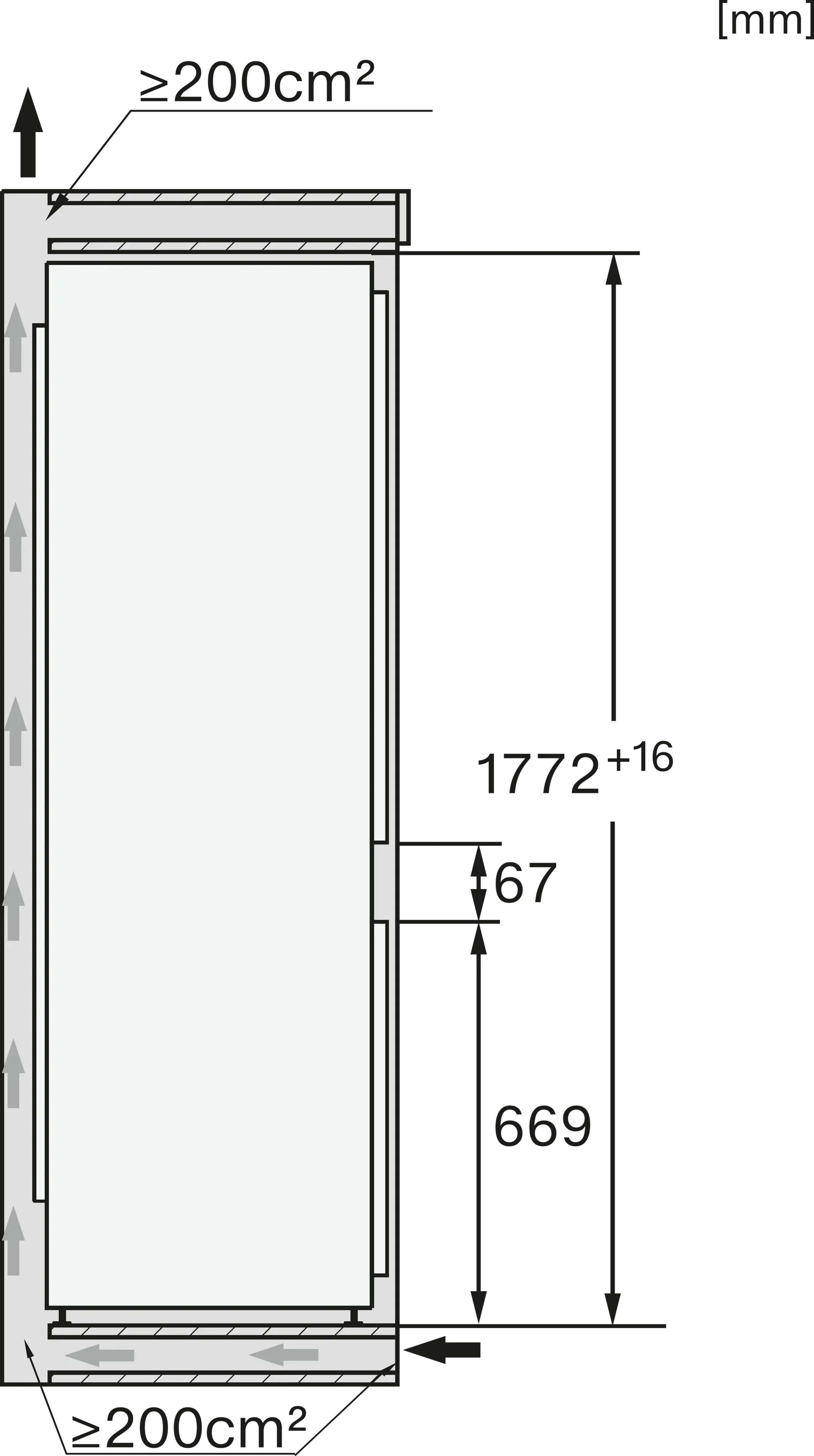 Combi frigo congélateur encastrable KFN 7733 E