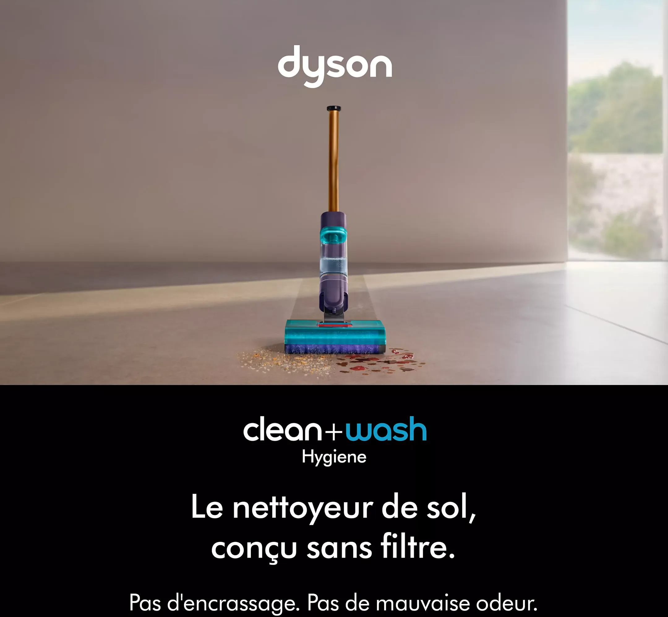 Nettoyeur de sols Clean+Wash Hygiene