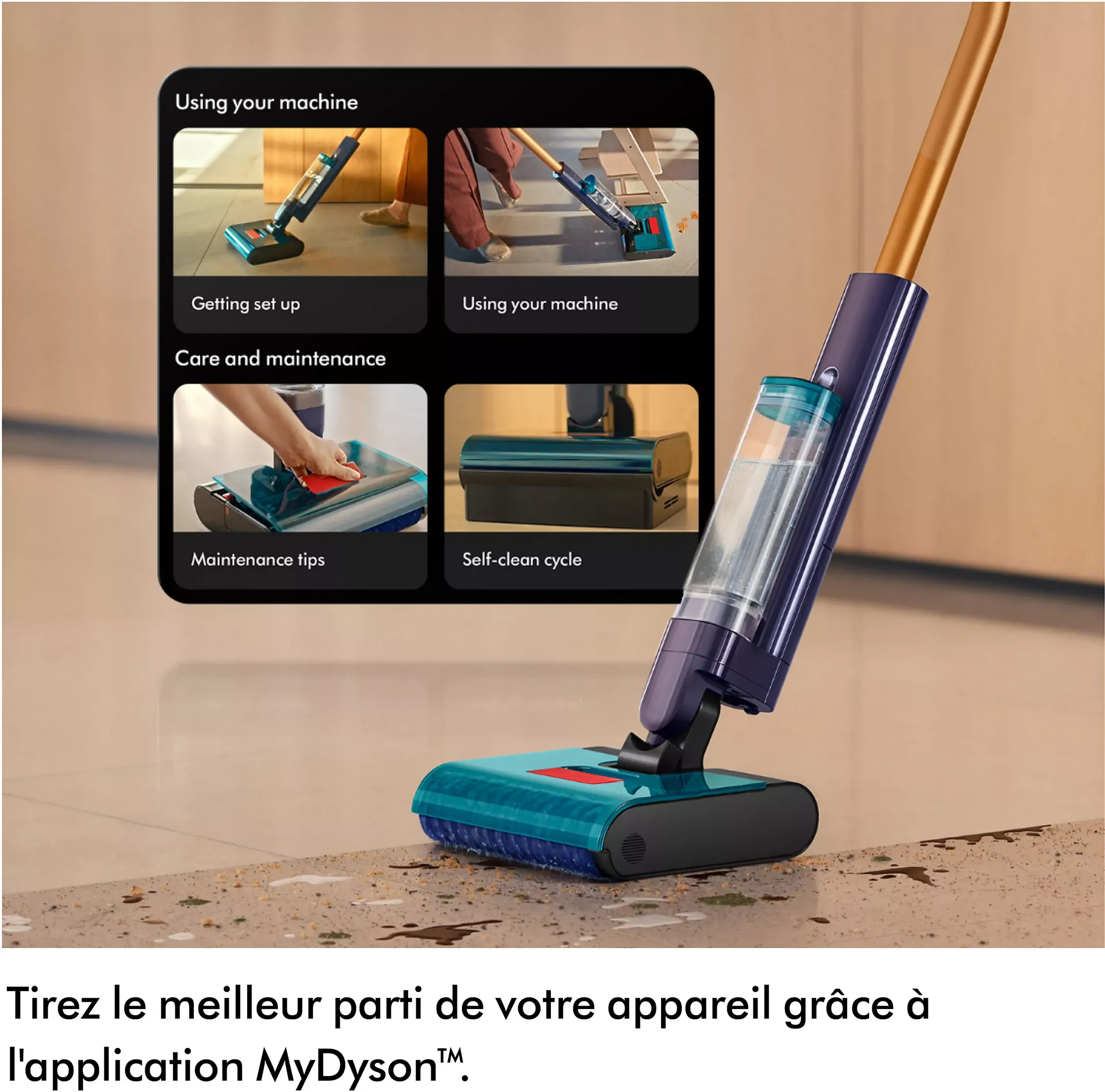 Nettoyeur de sols Clean+Wash Hygiene