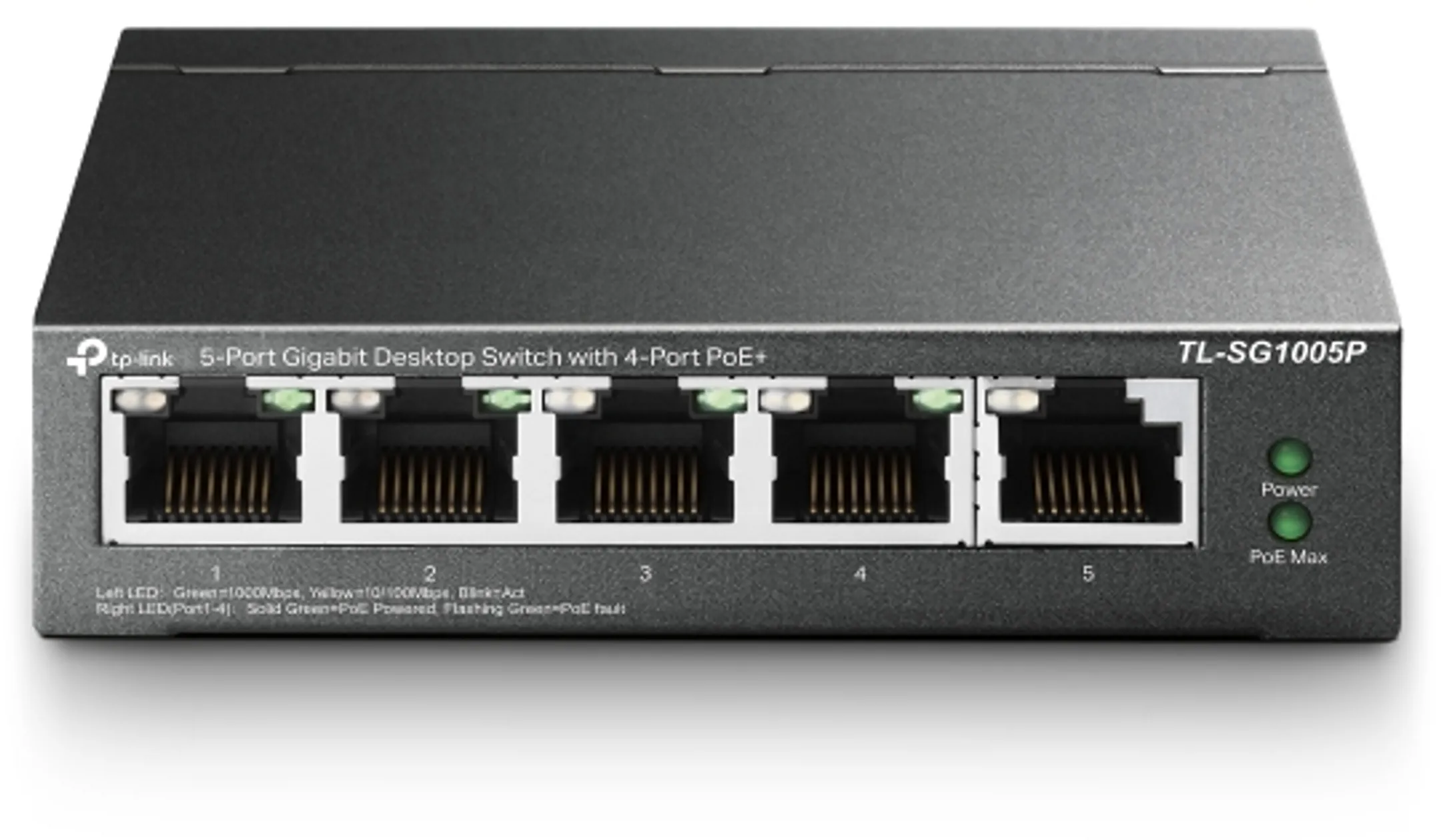 Switch Ethernet Gigabit 5 ports PoE TL-SG1005P